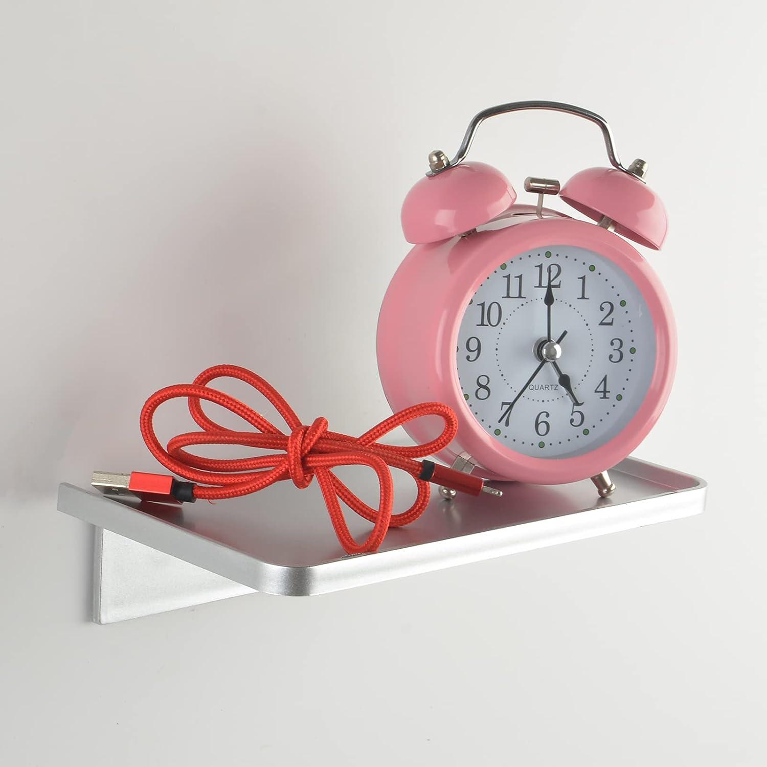 Estante de Pared Flotante JDYOOMI Negro 18.5x10.8cm Duradero