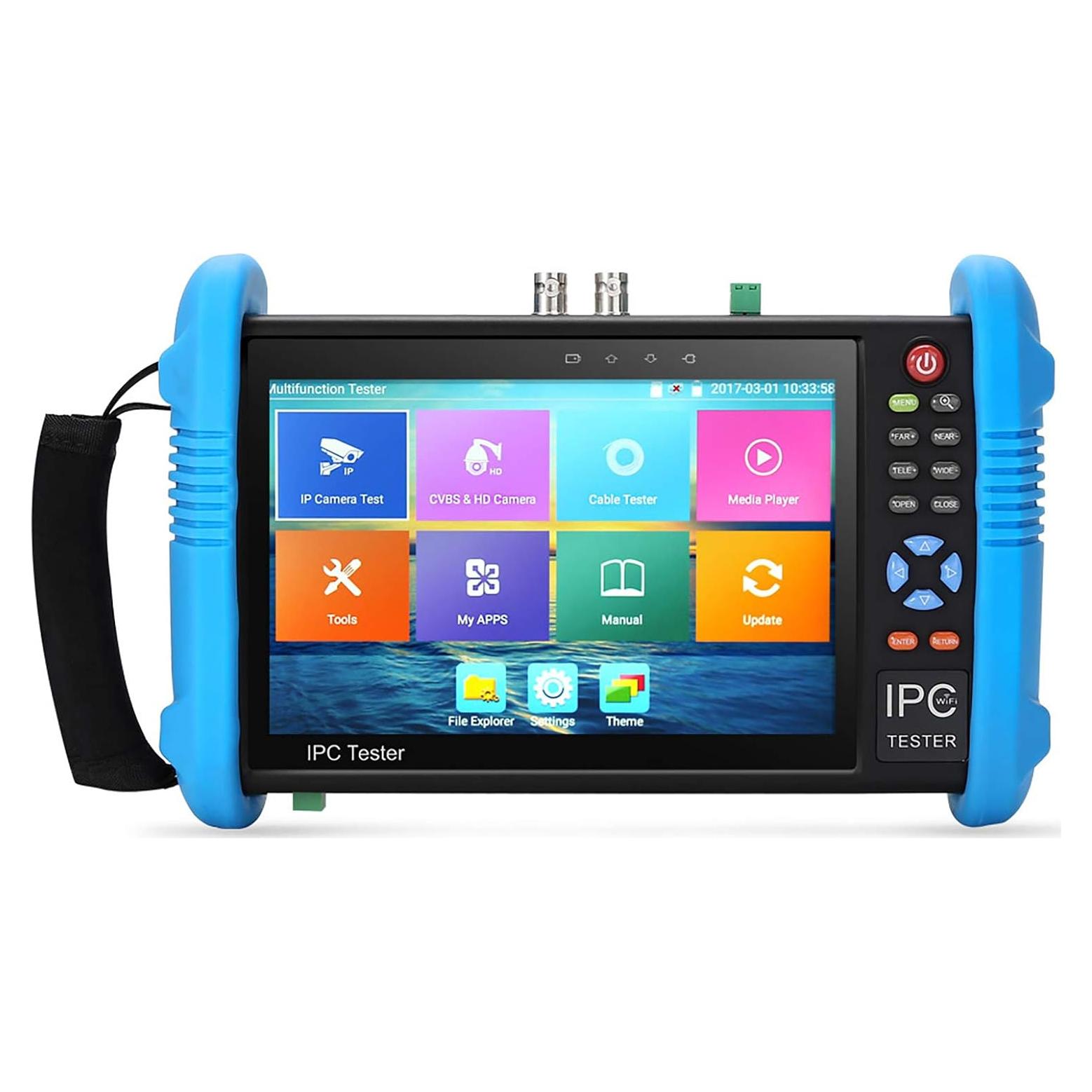 Probador de Cámara IP Koolertron IPC-9800 Plus 7" 4K HDMI