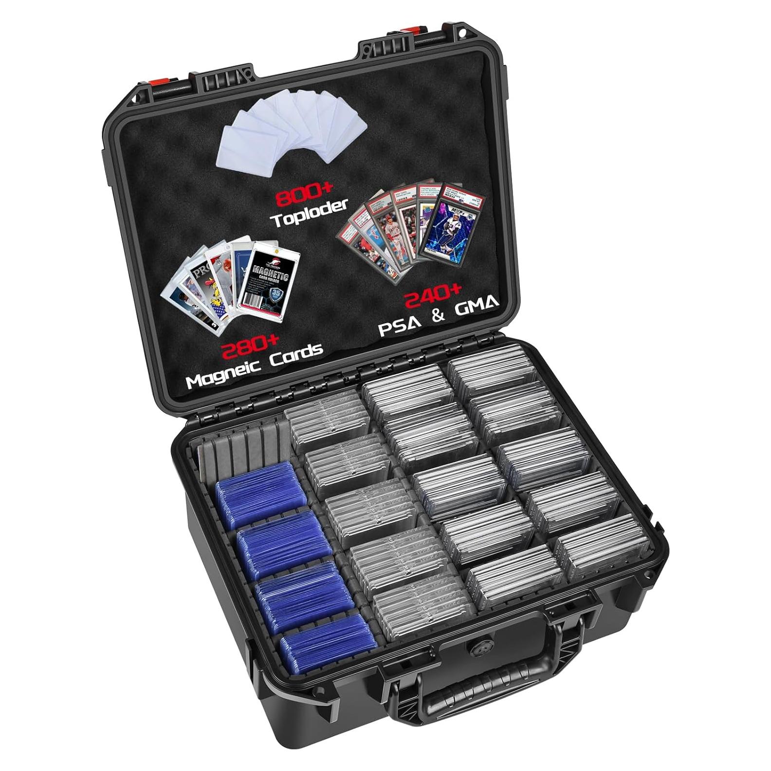 Caja de Almacenamiento LOTOCASE para Tarjetas de Comercio 16 Divisores