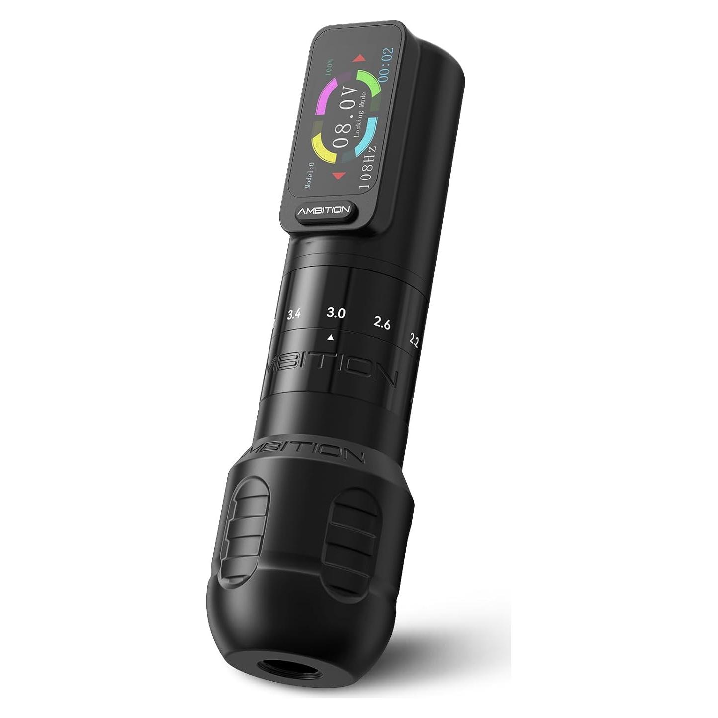 Máquina de Tatuaje Inalámbrica Ambition Seher 2400mAh 12V