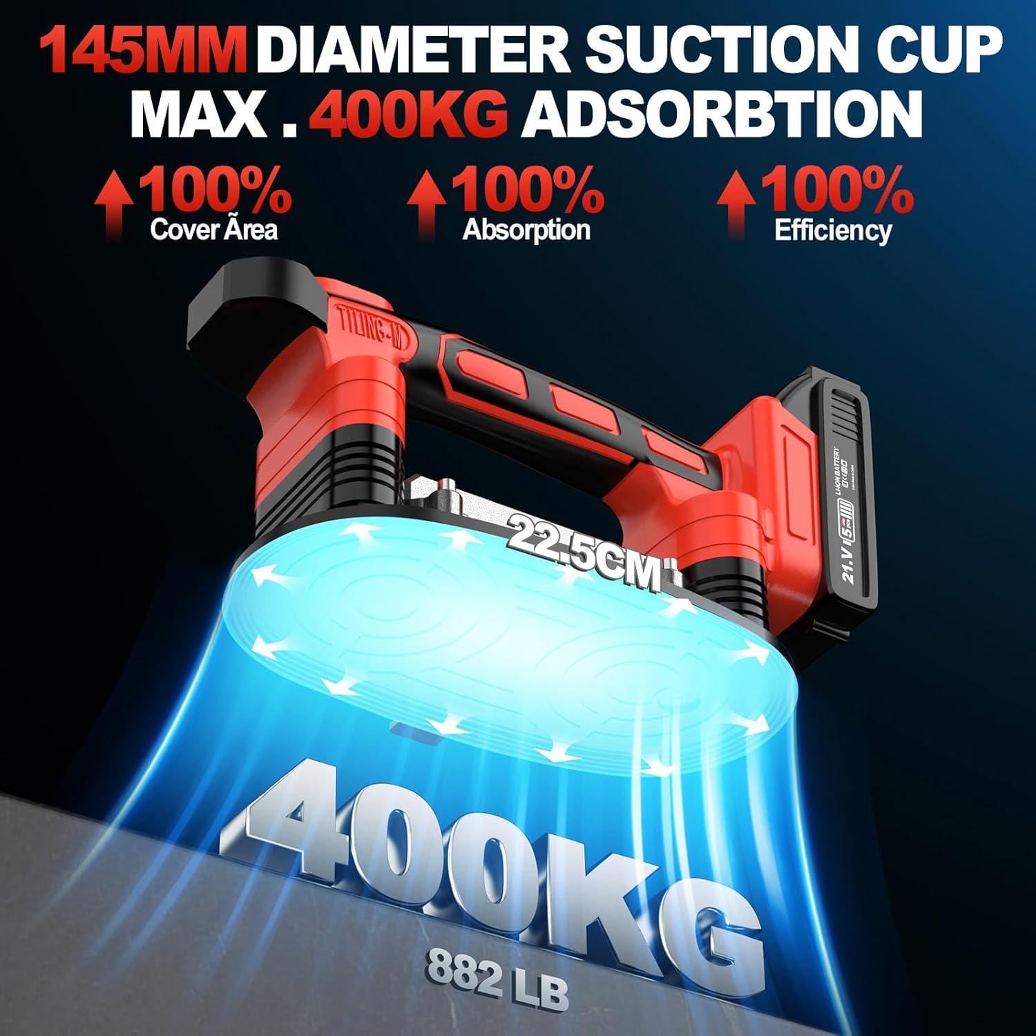 Herramienta de Instalación de Azulejos Labfintom 18V con 2 Baterías