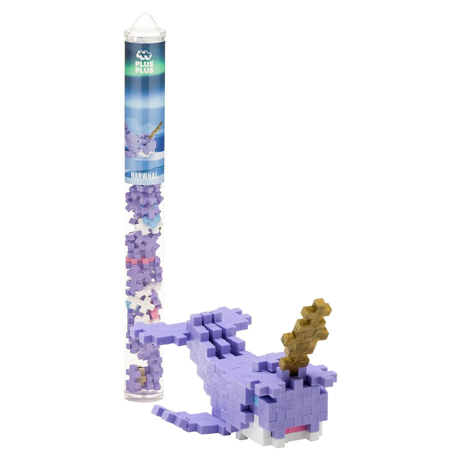 Juego de Bloques de Construcción Plus Plus Narval 3D - 70 Piezas