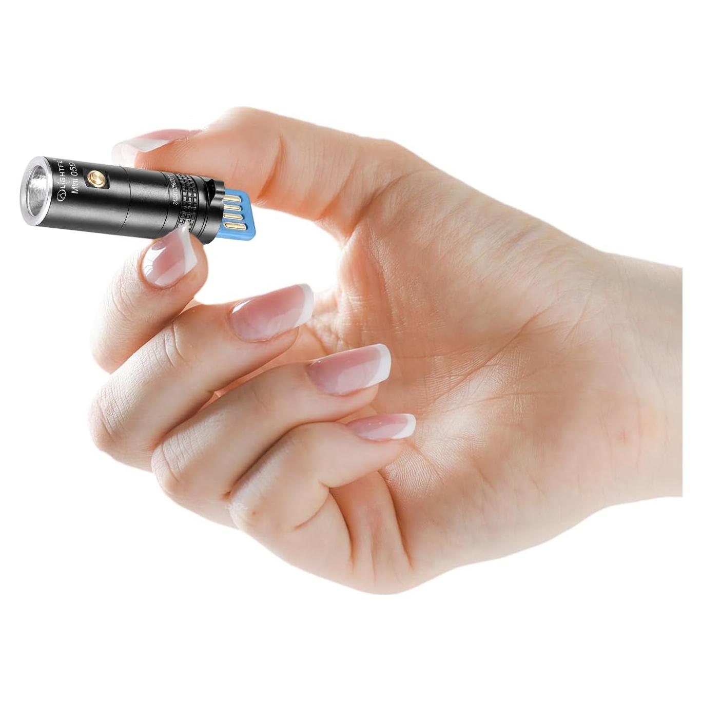 Linterna UV Recargable LIGHTFE Mini05D 365nm Compacta