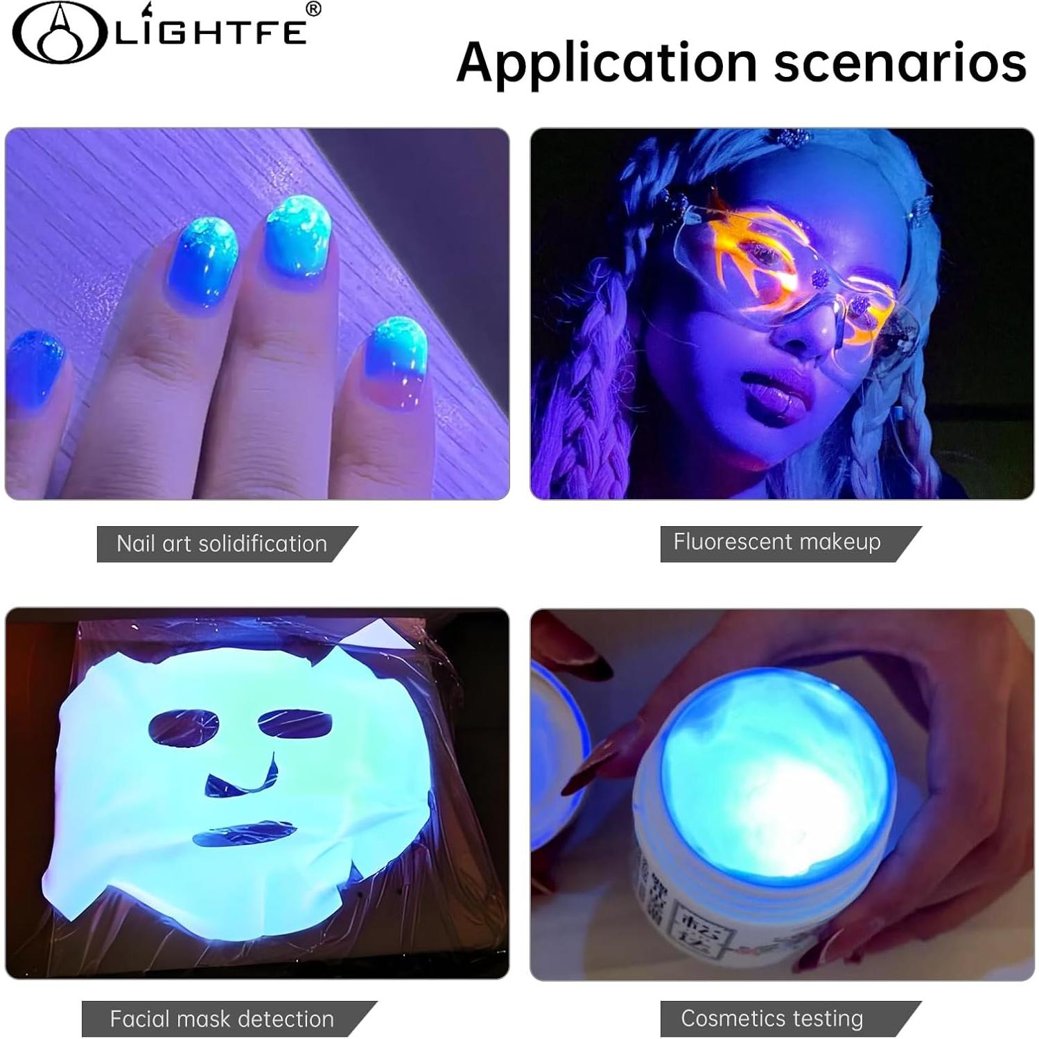 Linterna UV Recargable LIGHTFE Mini05D 365nm Compacta