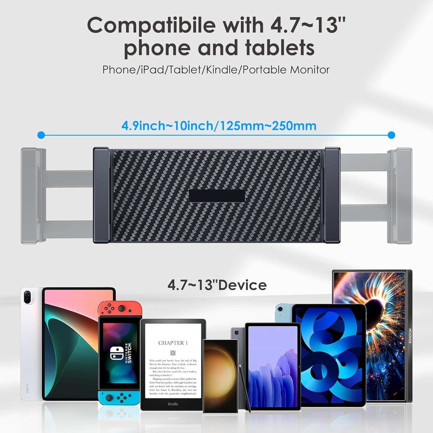 Soporte para Tableta CreaDream Aluminio Ajustable 360° 4.7-13"