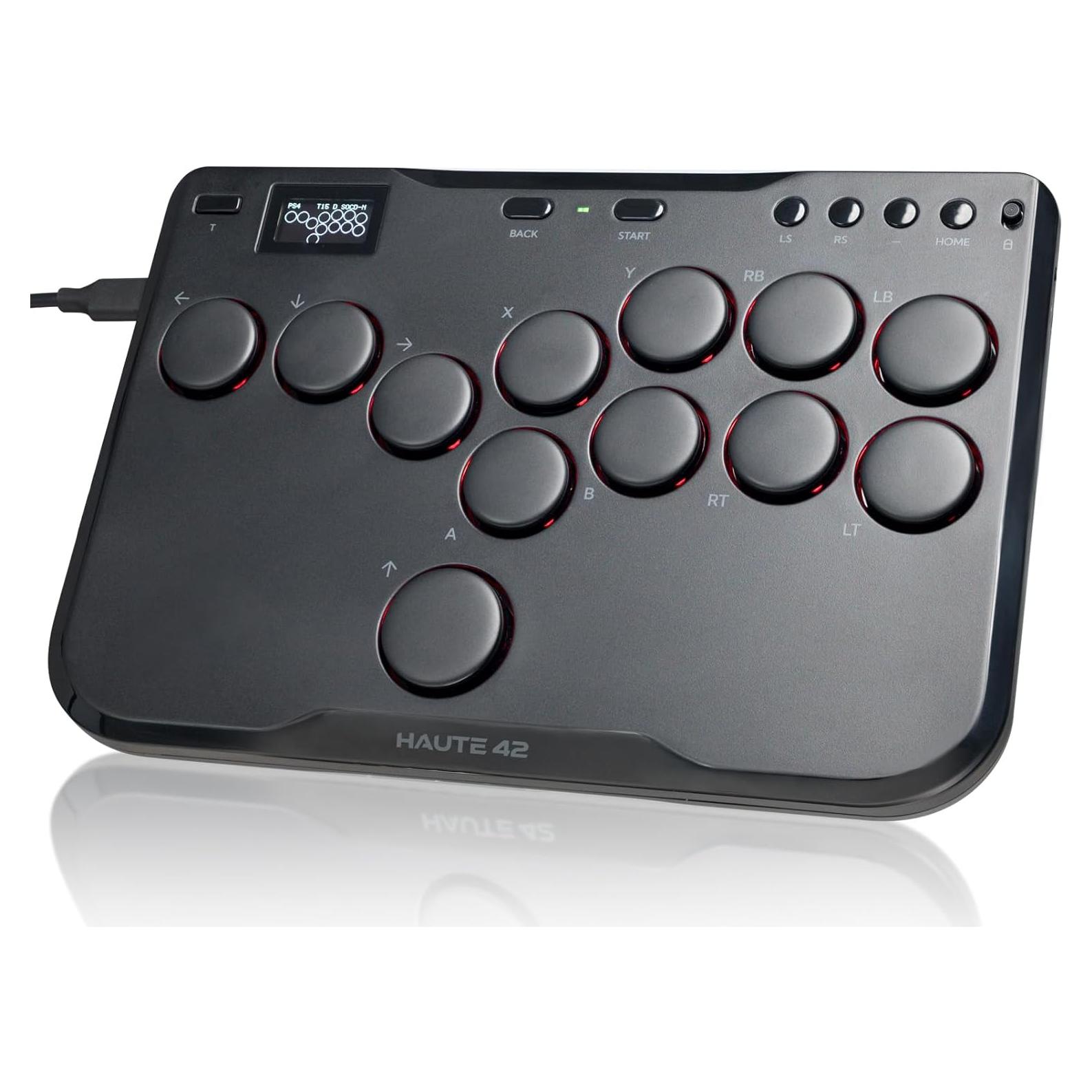 Controlador Arcade JZW-Shop P12 Turbo RGB para Switch/PC/PS4
