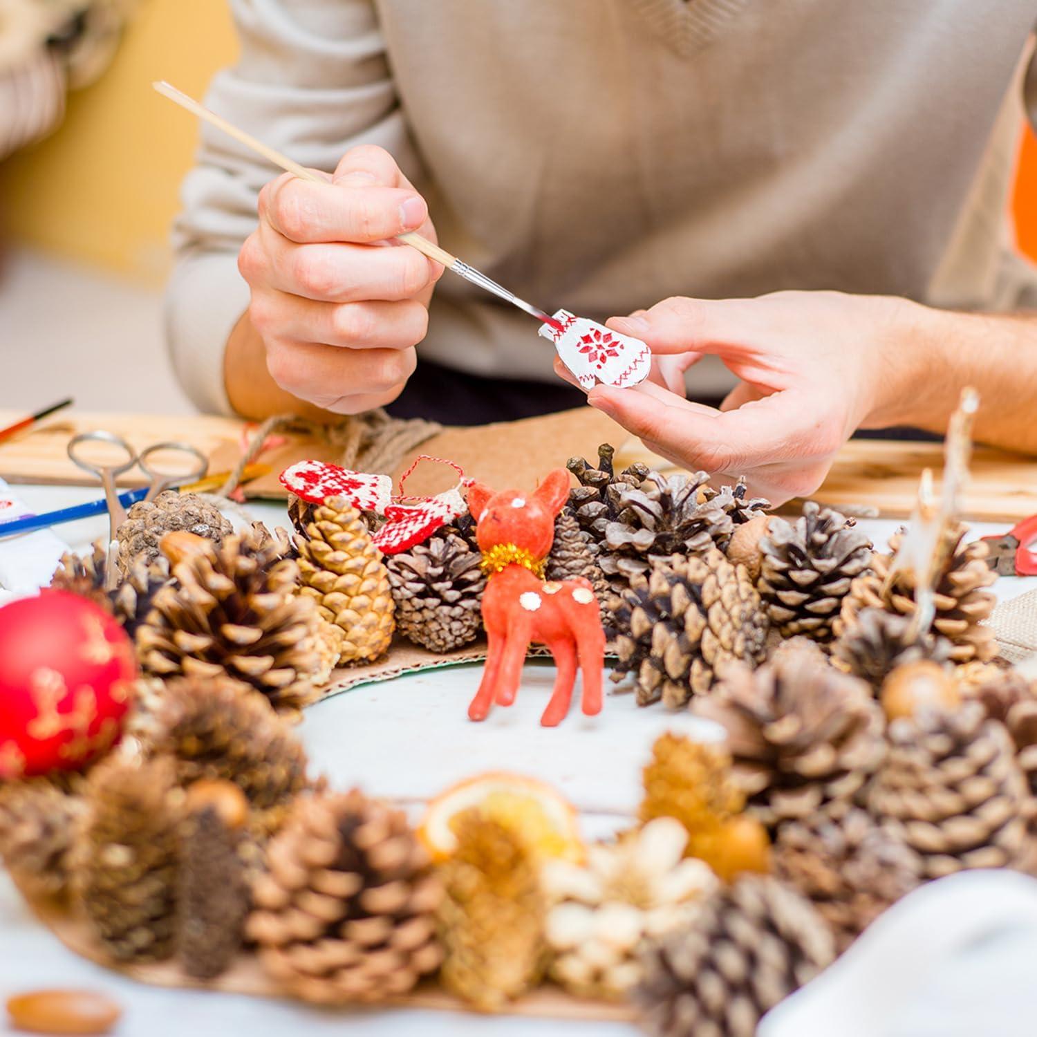 Pinceles de Pintura Amazon Basics 24 Piezas Multiusos