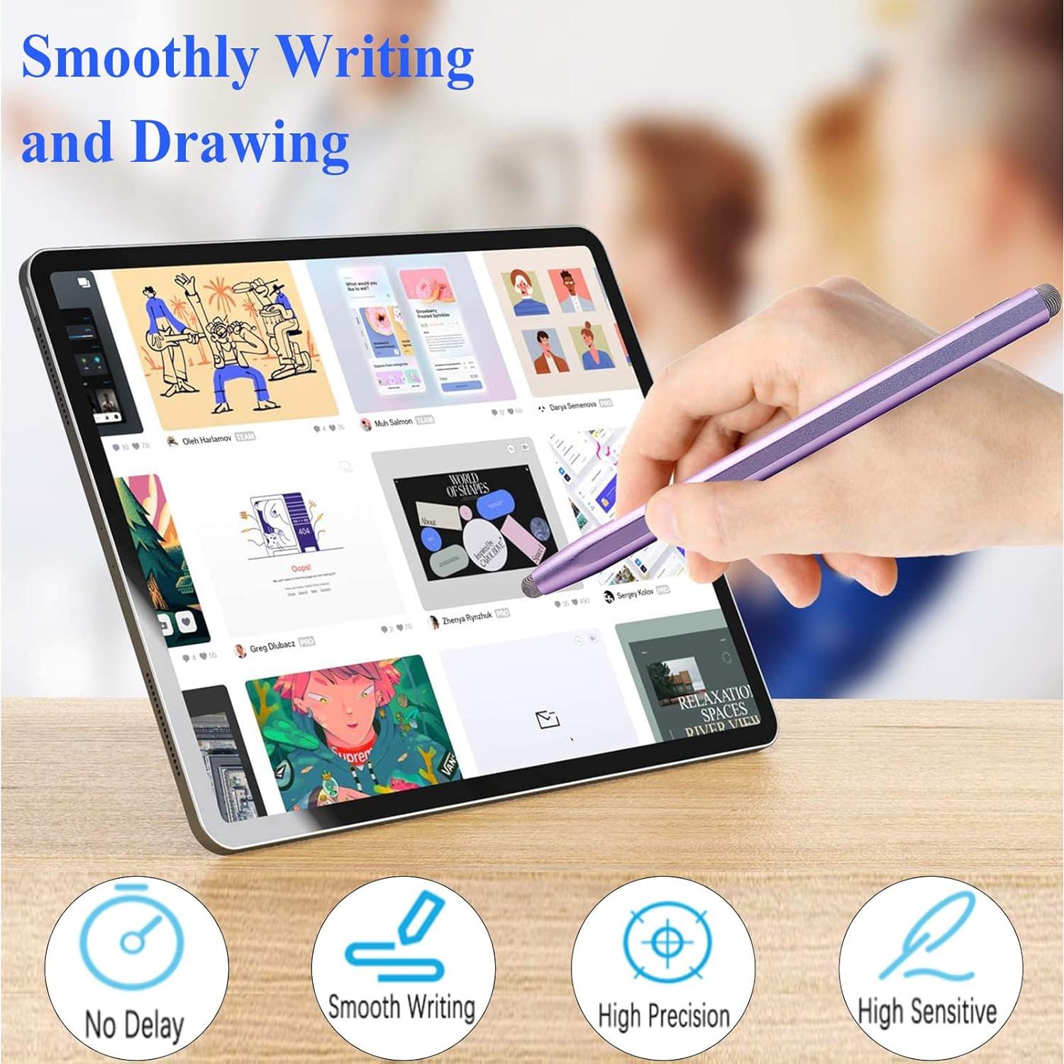 Lápiz Stylus 2-en-1 Kenkor para Pantalla Táctil Universal