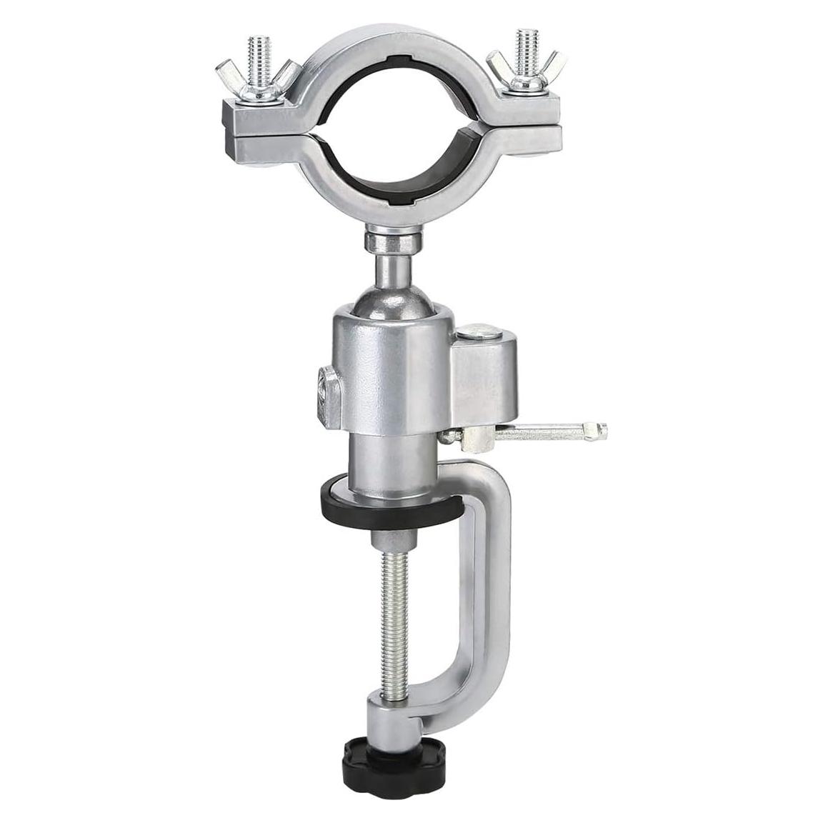 Soporte de Banco OCGIG para Taladro Eléctrico 360° Plata