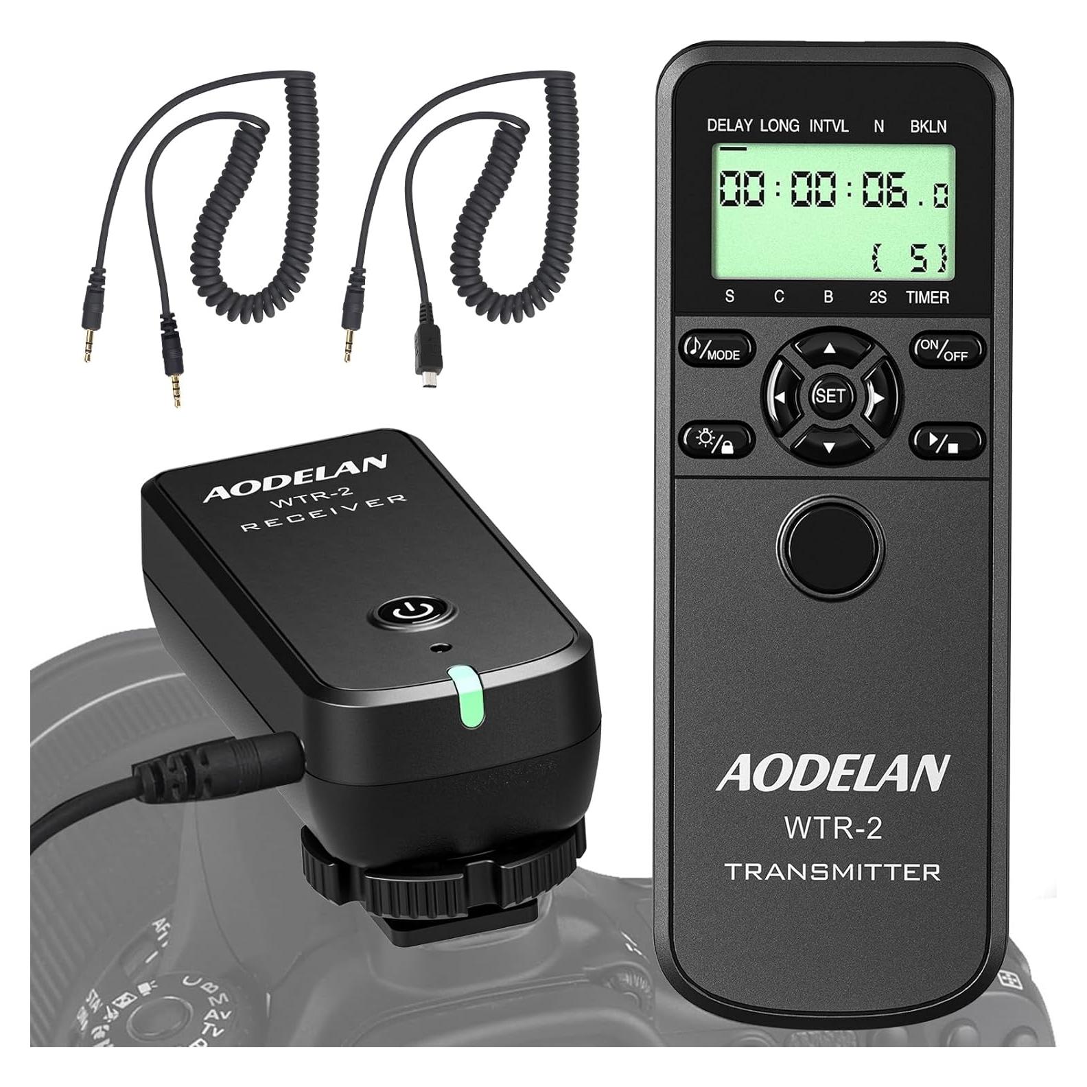 Controlador de temporizador AODELAN WTR-2 para Olympus y Panasonic