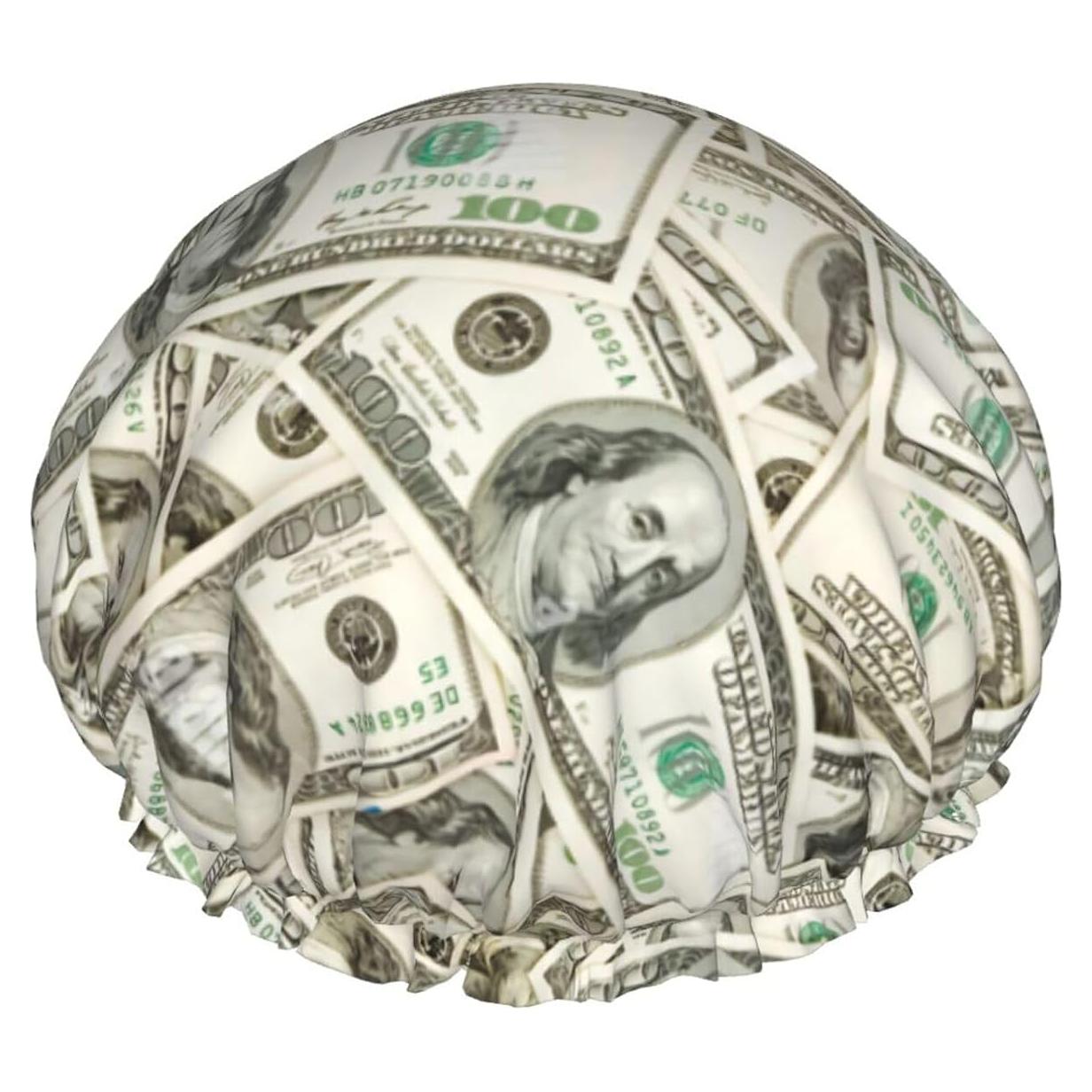 Gorro de Ducha Reutilizable YUZEKABZ Impermeable Doble Capa