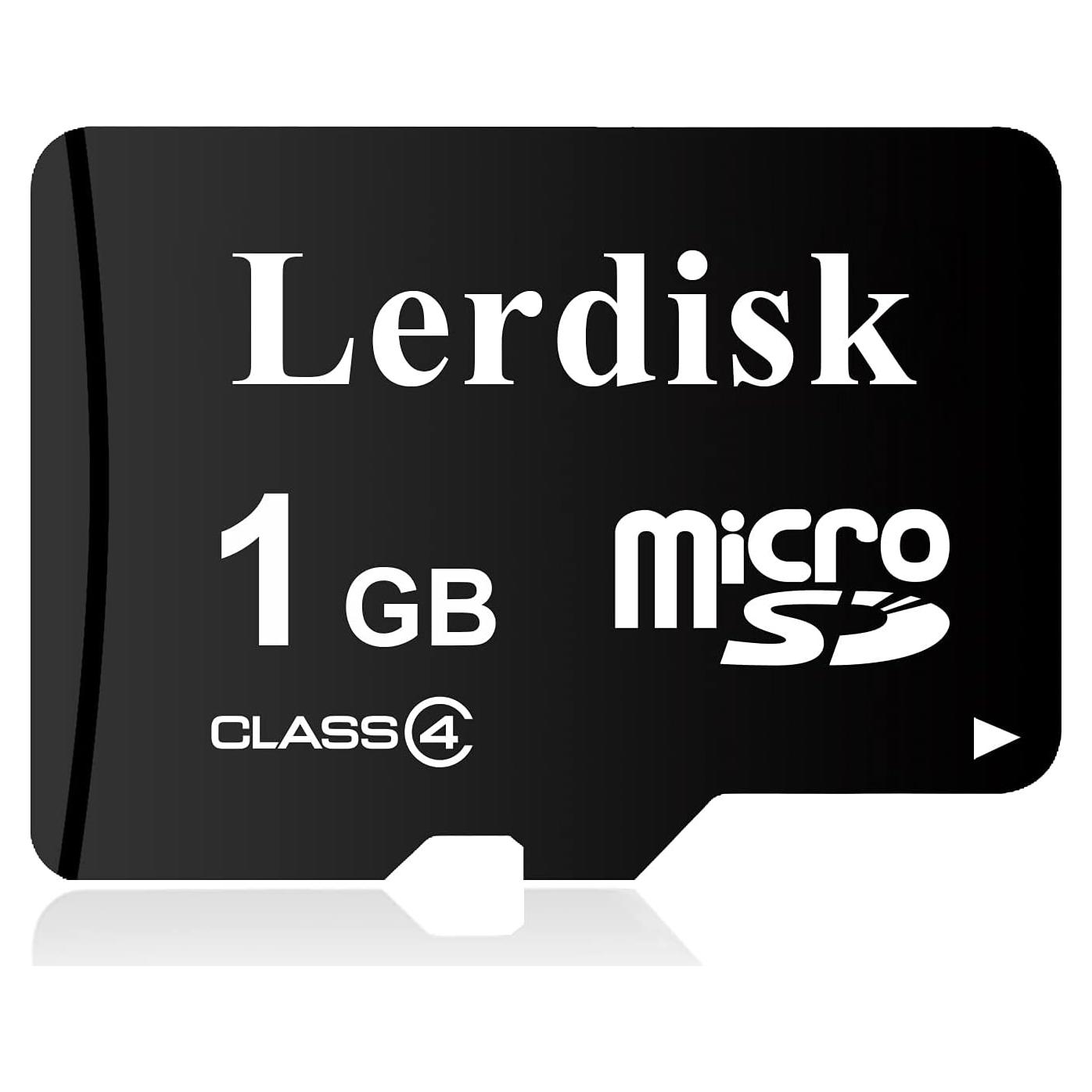 Tarjeta Micro SD 1GB Lerdisk Clase 4 Alta Velocidad