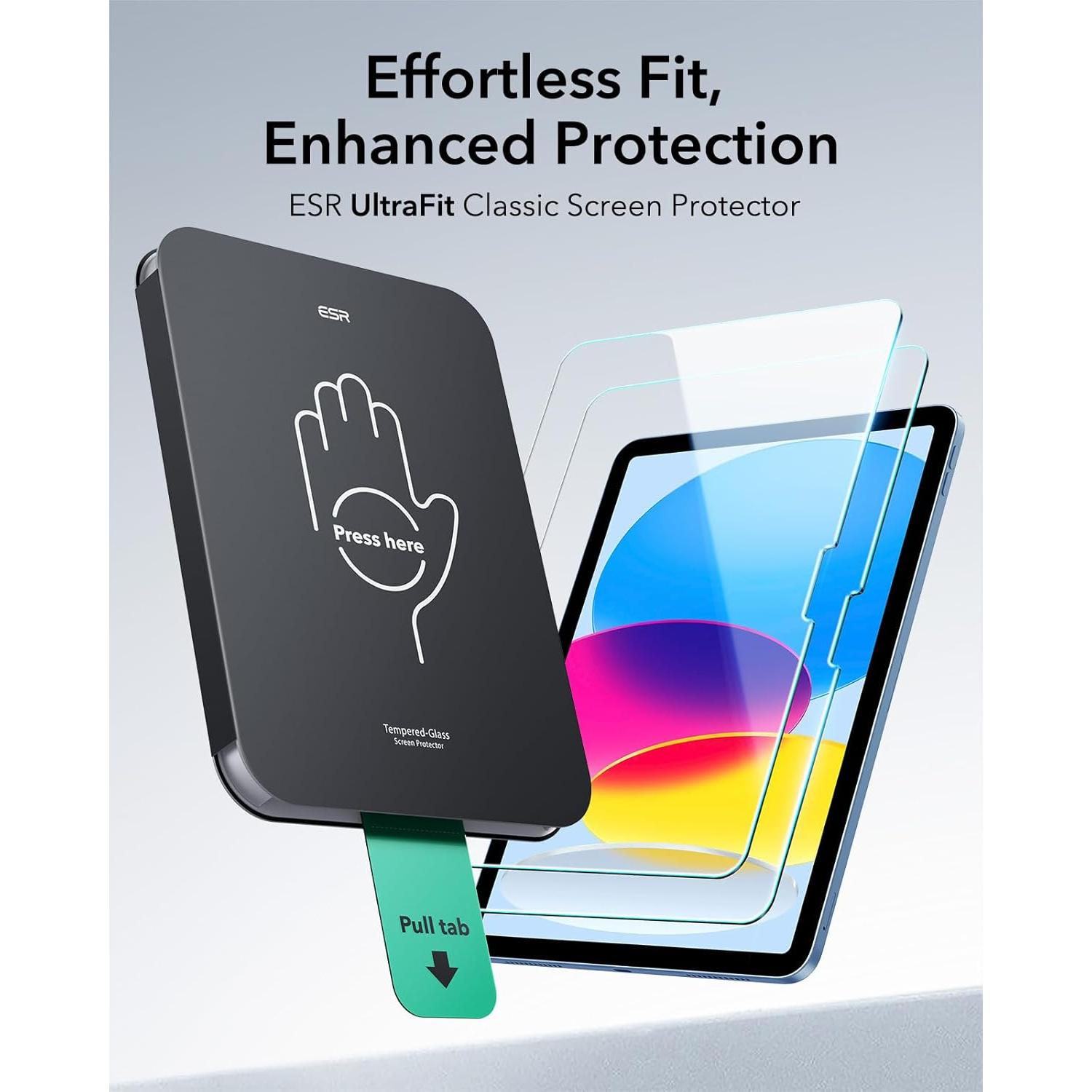 Protector de Pantalla ESR para iPad 11" A16 2025/10ª Gen 2022