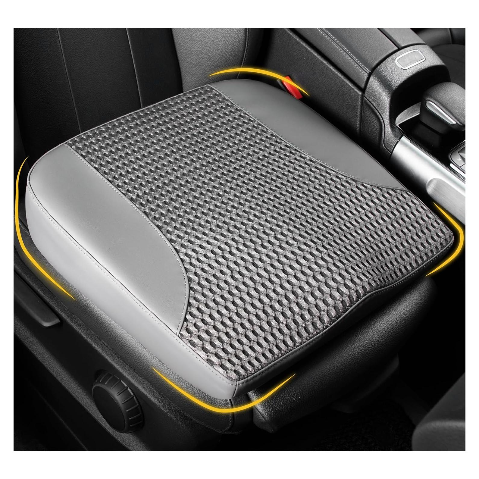 Cojín de Asiento para Coche Lofty Aim - Espuma Viscoelástica Gris