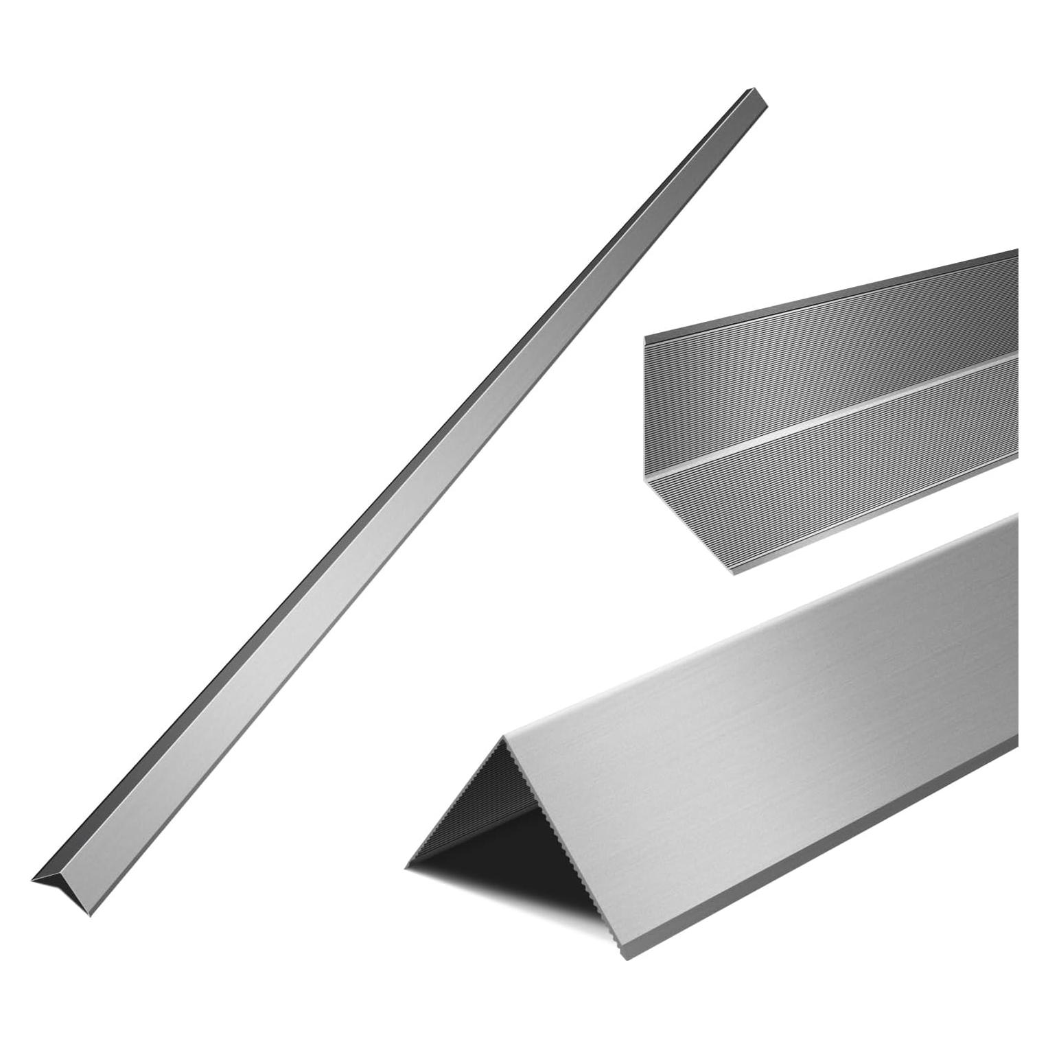 Protector de Esquina de Aluminio SOLICASE 6PCS 5.08x5.08x121.92cm