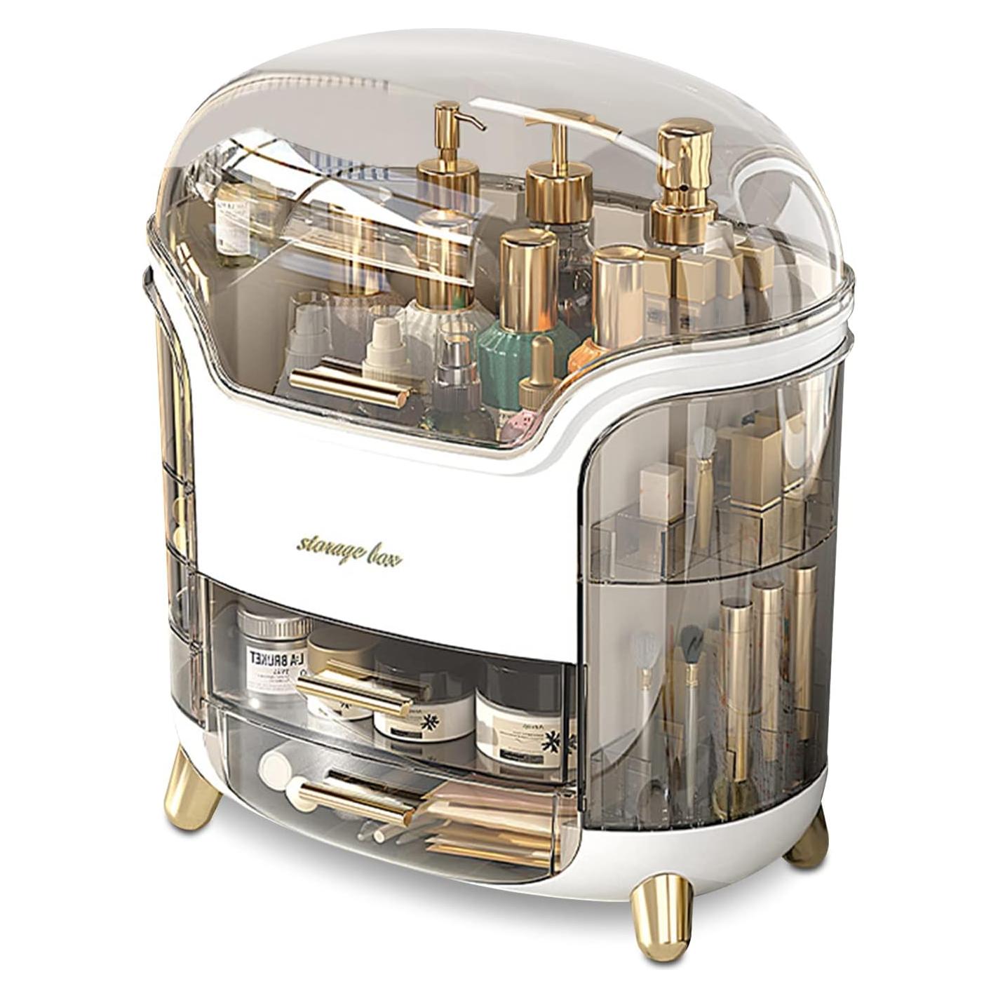 Estuche de Maquillaje Ergocar Blanco Portátil 30x20x34cm