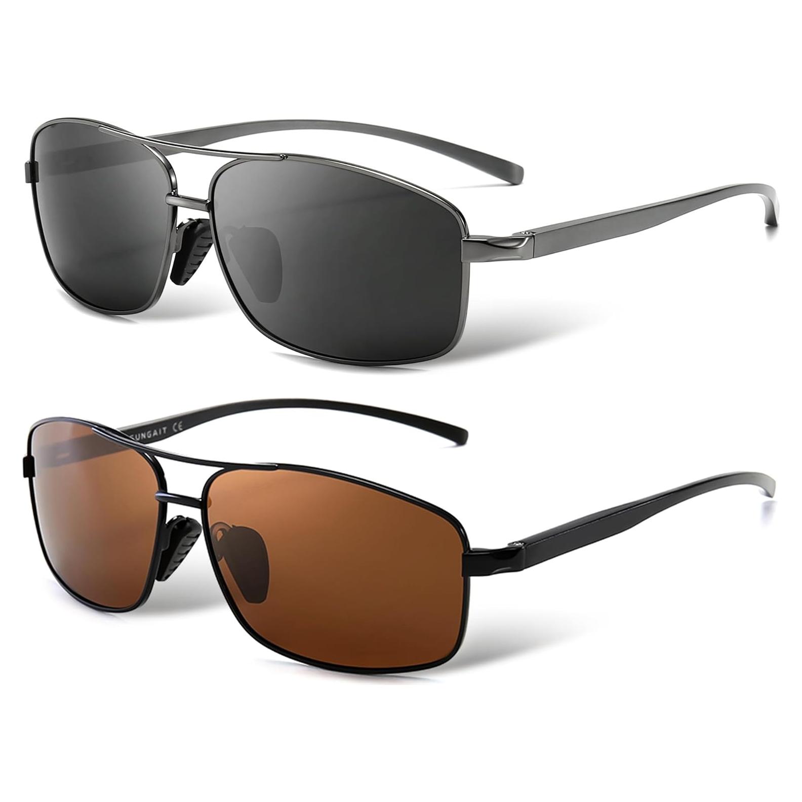 Gafas de sol polarizadas SUNGAIT 2 en 1 con protección UV400