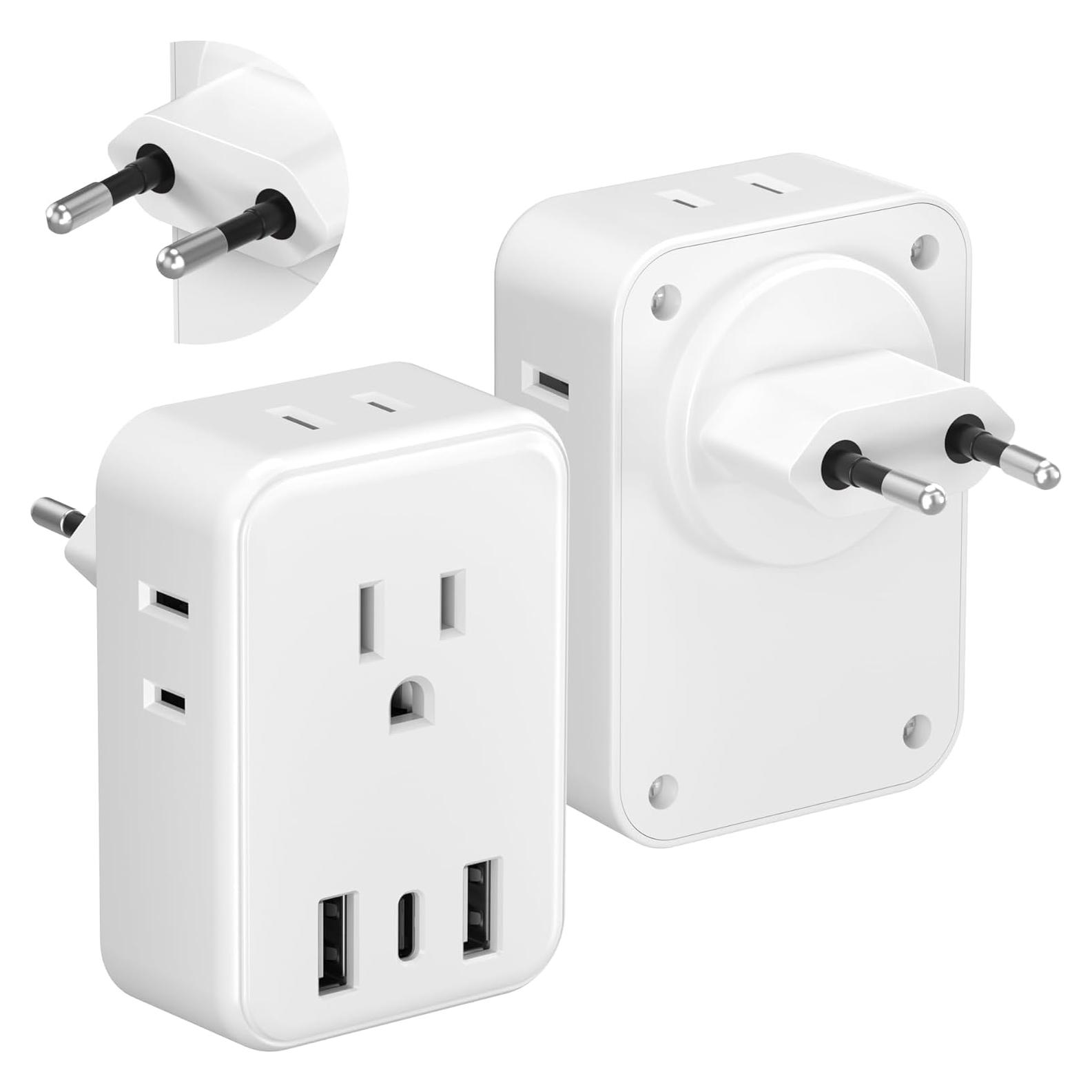 Adaptador de Enchufe de Viaje BN-LINK Tipo C 7 en 1