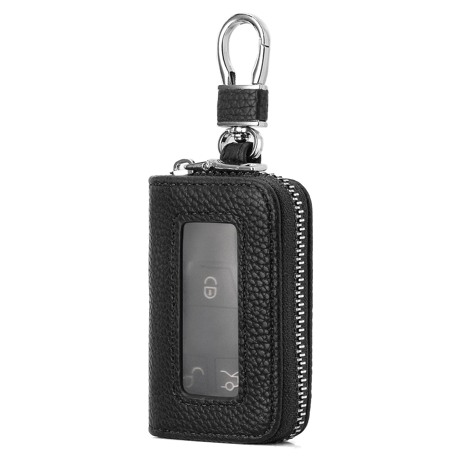 Funda Universal para Llave de Coche SENDEFN de Cuero Negro