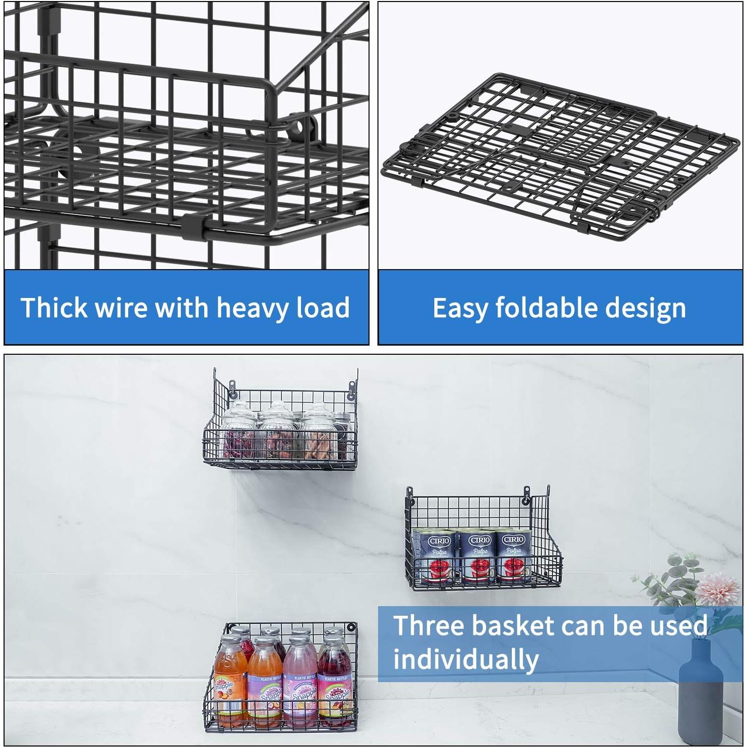 Organizador de Snacks X-cosrack 3 Niveles Plegable 30x20x56cm