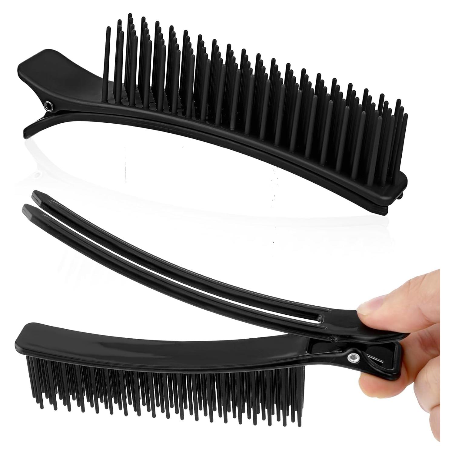 Juego de Clips para Seccionar Cabello Thinp - 2 Pcs Negro