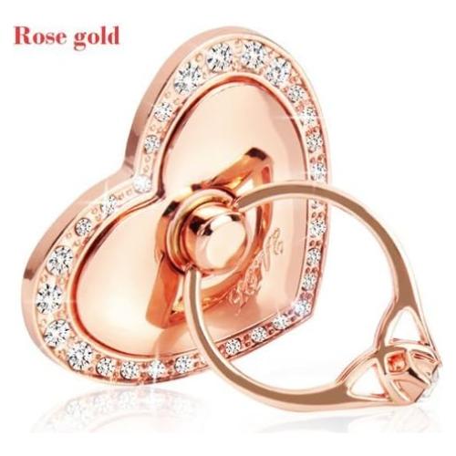 Soporte de Anillo para Teléfono TOPWOOZU Oro Rosa 360°