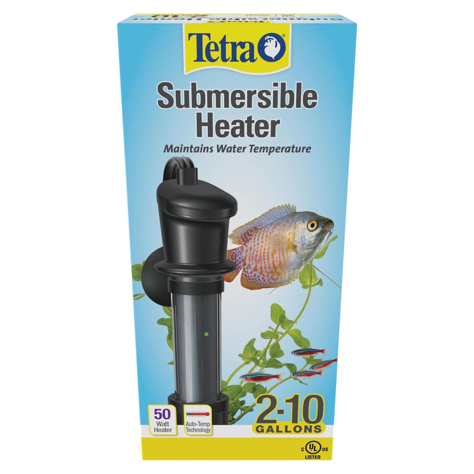 Calentador de Acuario Tetra HT 50W Sumergible 2-10 Galones