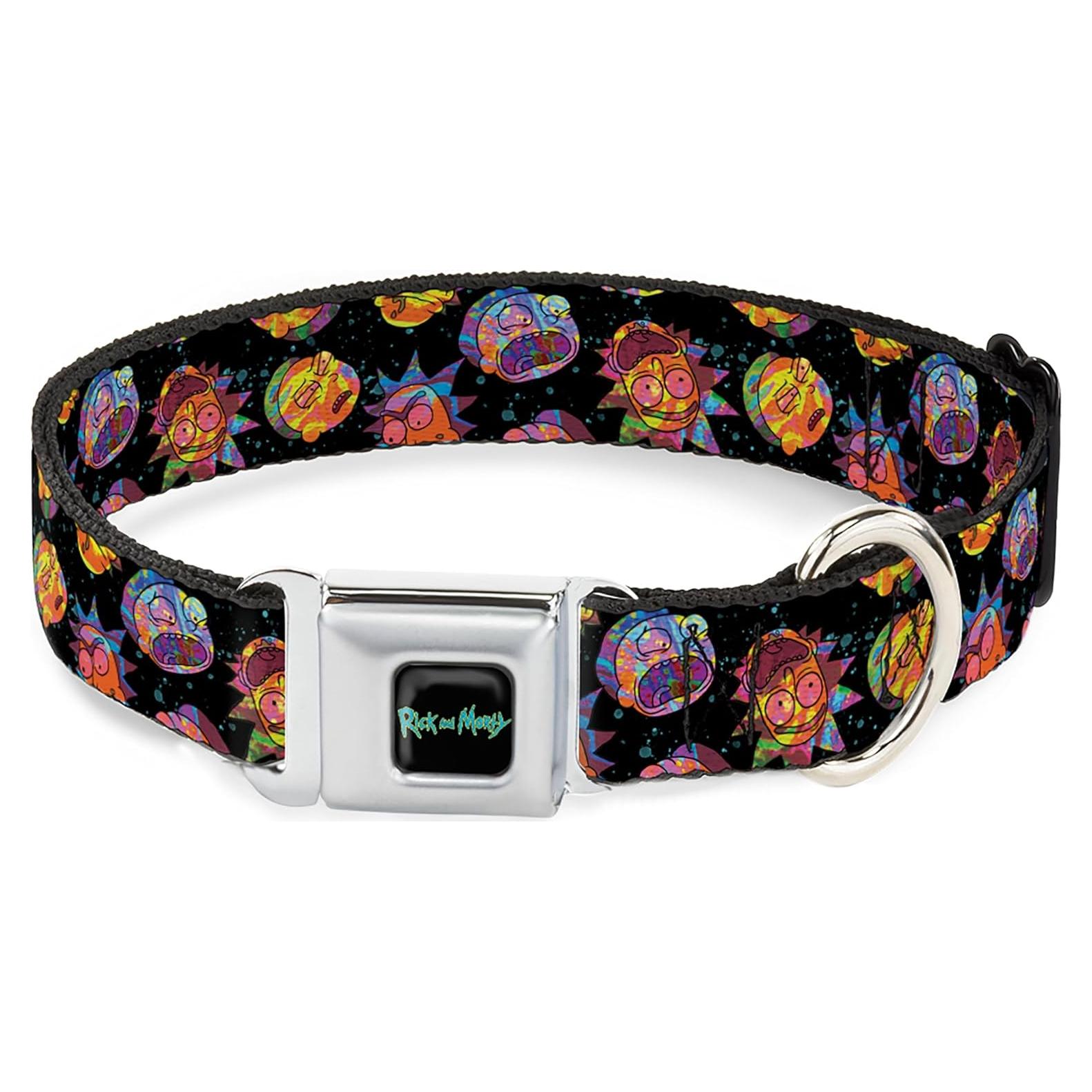 Collar para Perro Rick y Morty - Hebilla Seguridad 24.1-33 cm