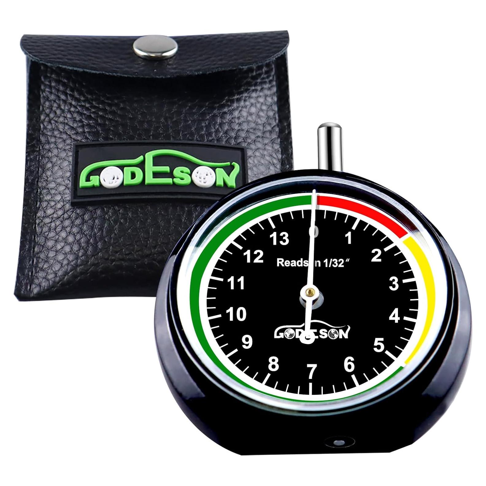 Medidor de Profundidad de Neumático GODESON 0.79 cm Dial