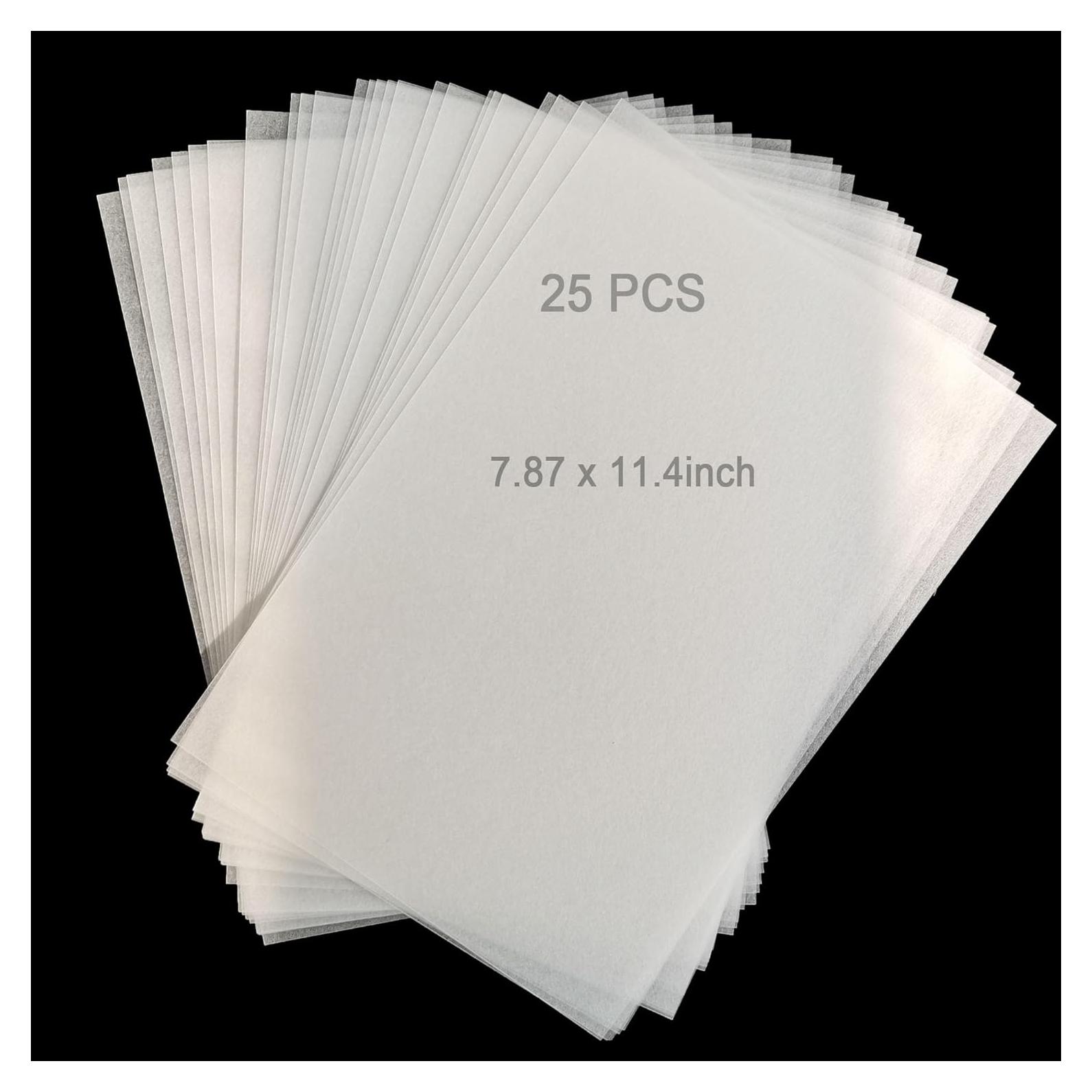 Hojas de Plástico Termocontraíble Wayyoo 25 PCS 20.3x29cm