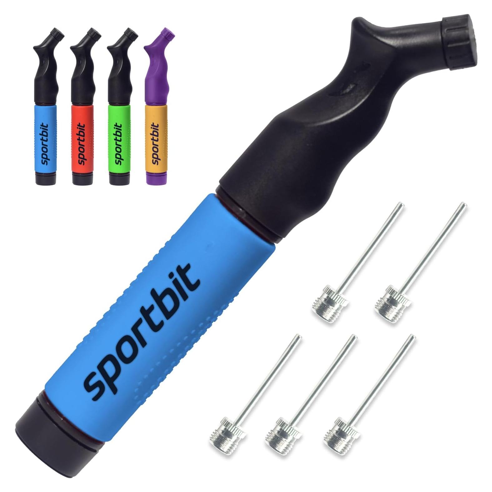 Bomba de Pelotas SPORTBIT Manual - Inflador para Voleibol y Fútbol