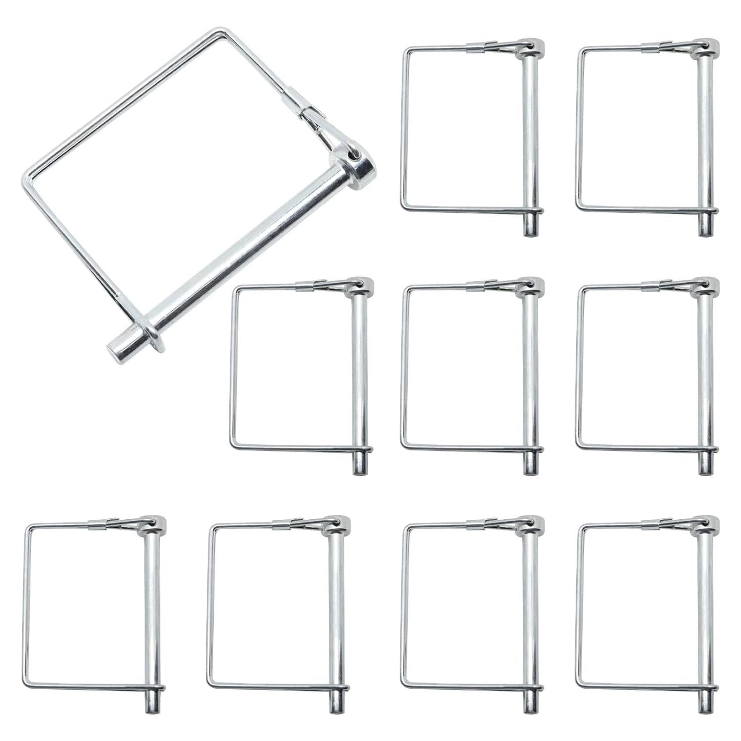 Cerrojo de Pasador de Enganche de Remolque BENLIUDH 10 Pcs 6.35 mm