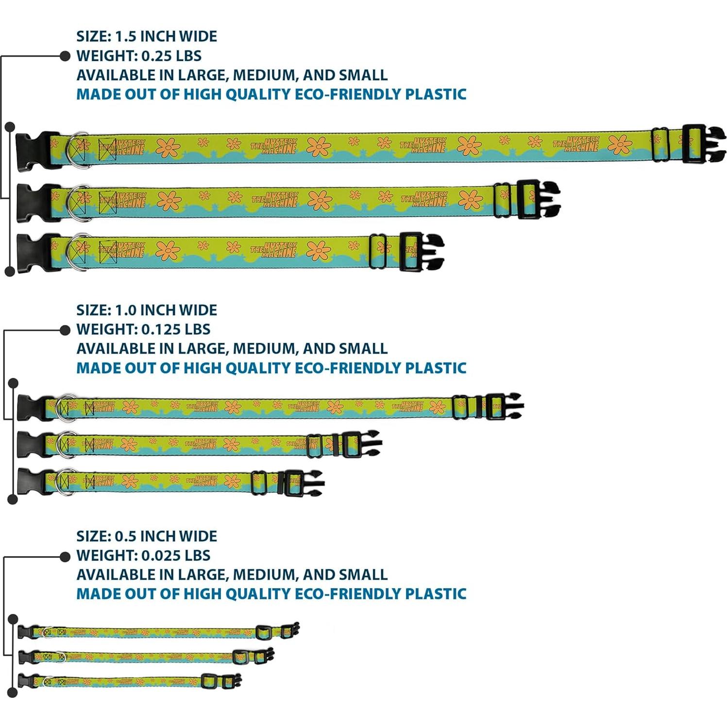 Collar para Perro Scooby Doo Buckle-Down 24.1-33 cm 2.5 cm