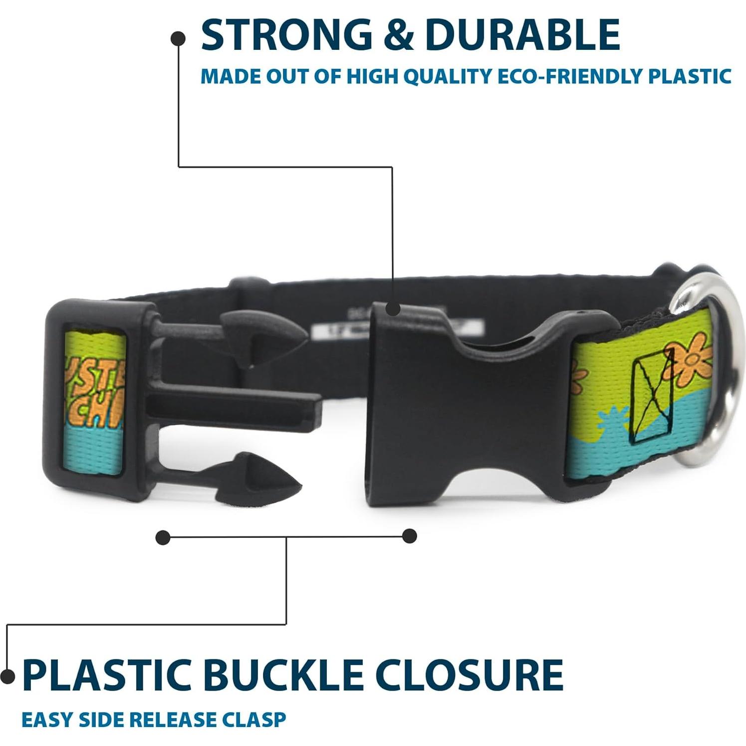 Collar para Perro Scooby Doo Buckle-Down 24.1-33 cm 2.5 cm