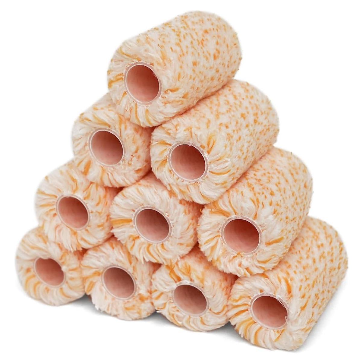 Cubiertas de Rodillo Mini Jumbo ROLLINGDOG 2" Microfibra - Paquete de 10