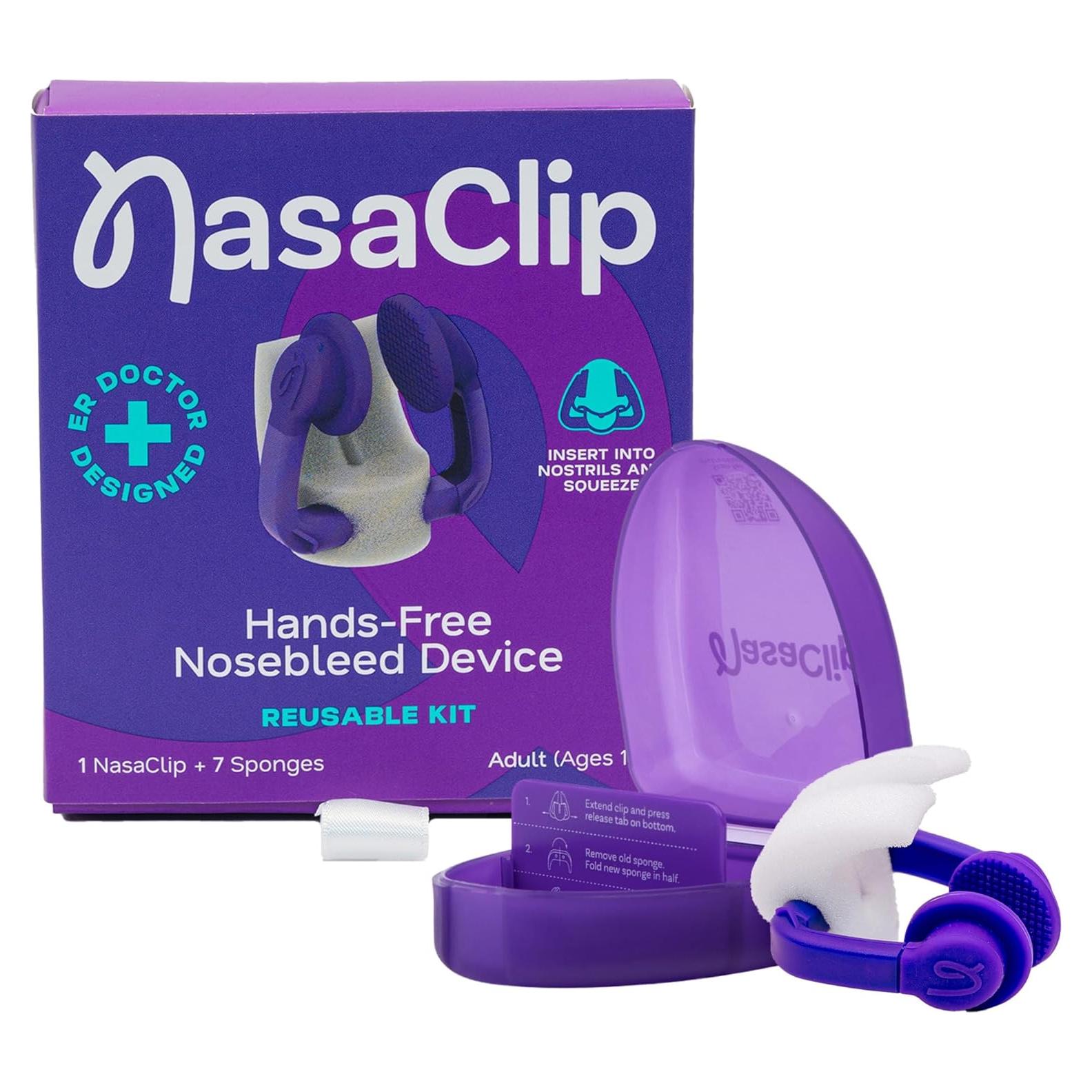 Dispositivo NasaClip para Hemorragias Nasales - Kit de Inicio