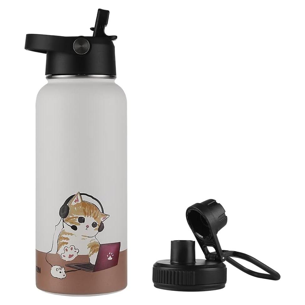 Botella de Agua Aislada Funkrin 32oz Acero Inoxidable