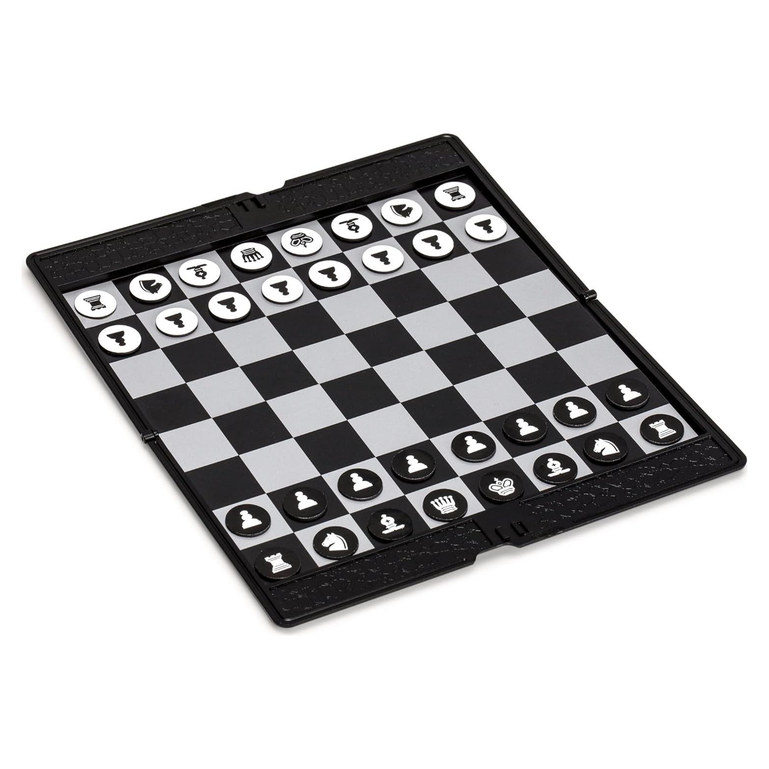 Juego de Ajedrez Plegable Magnético Yellow Mountain 20 cm