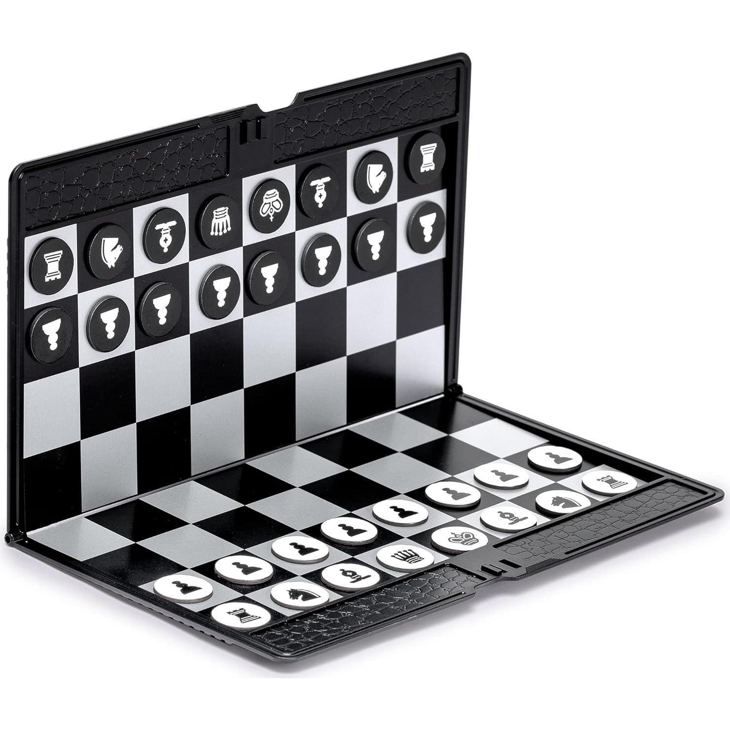 Juego de Ajedrez Plegable Magnético Yellow Mountain 20 cm