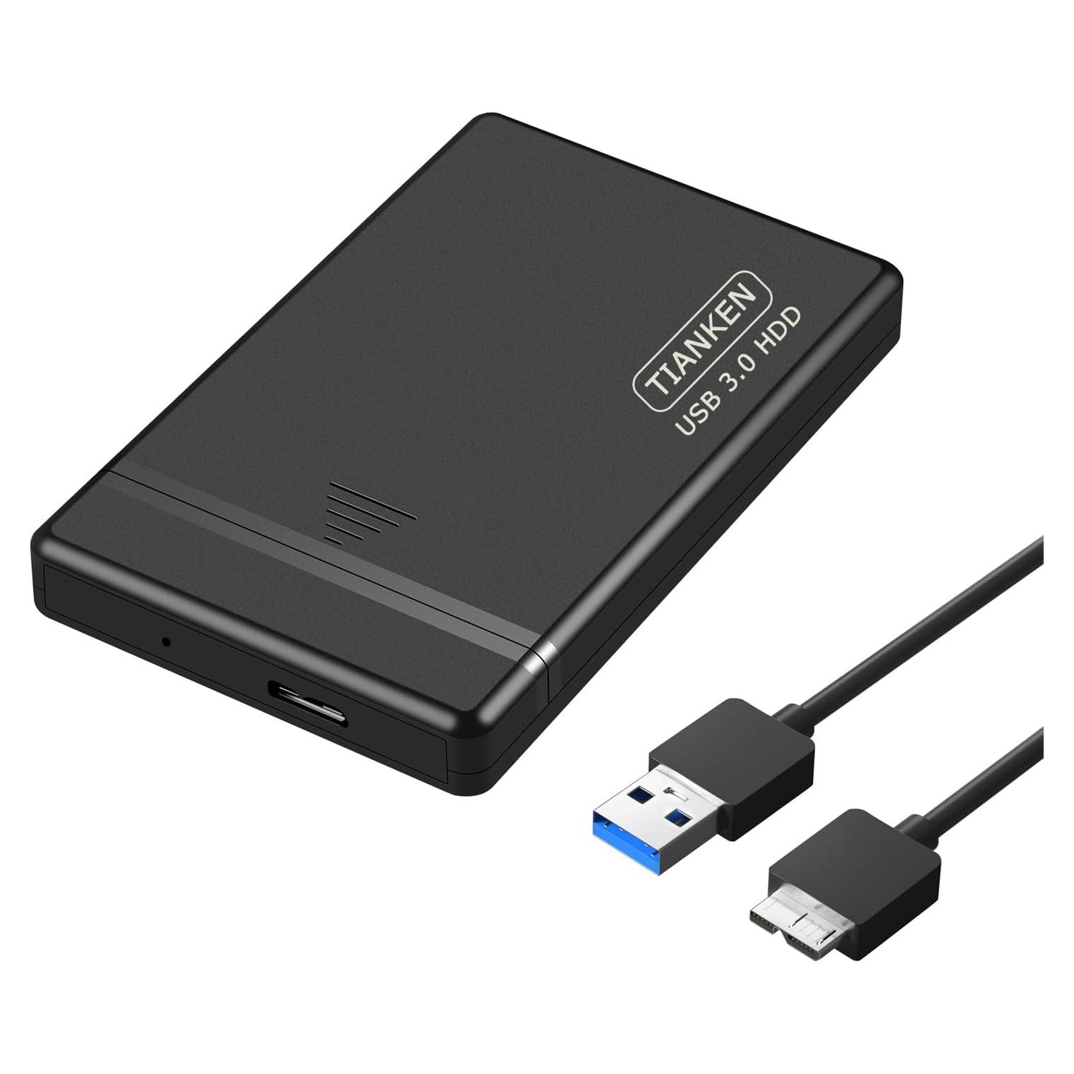 Disco Duro Externo 1TB Tianken Ultra Delgado USB 3.0