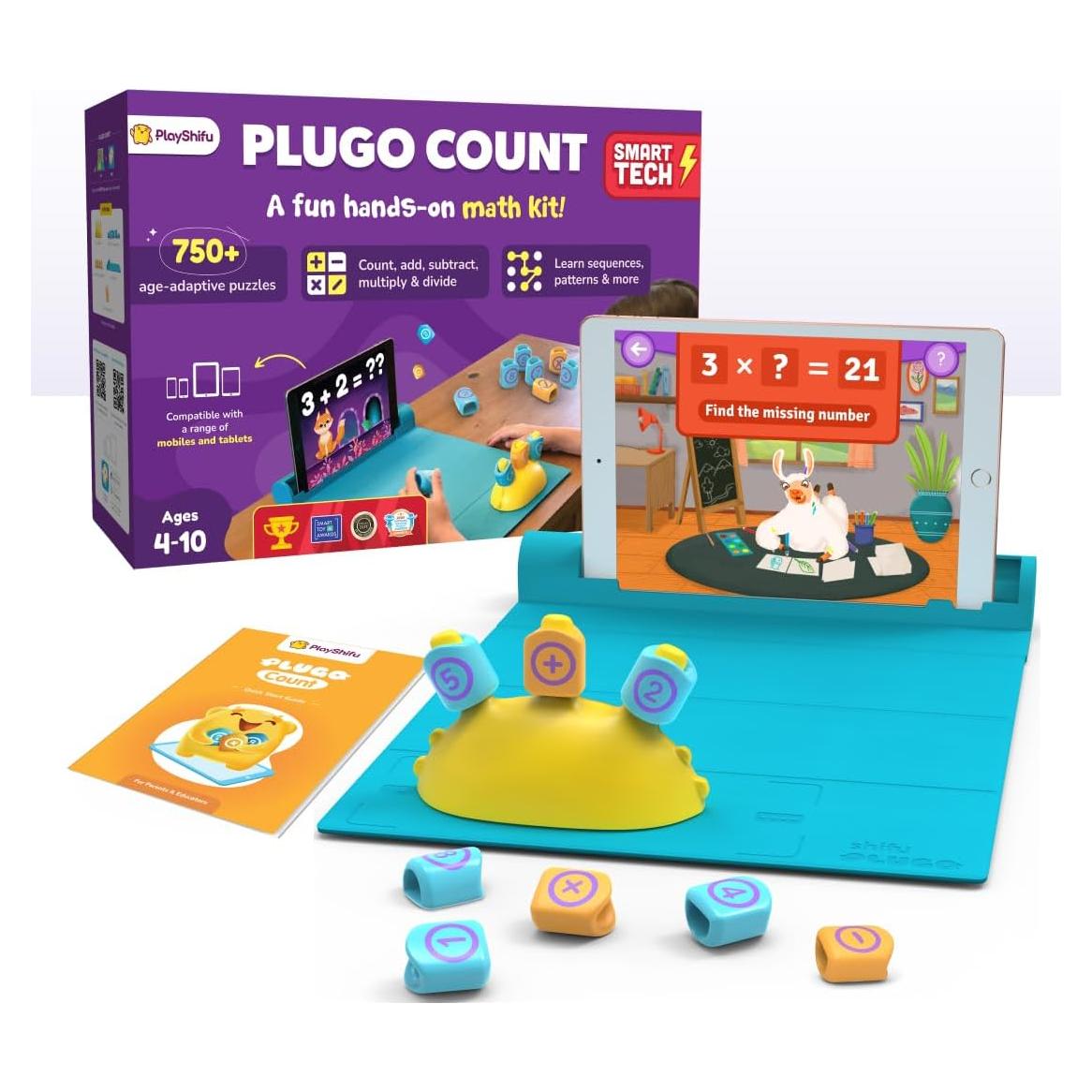 Juegos de Matemáticas Plugo Count Shifu - Juguete Educativo STEM