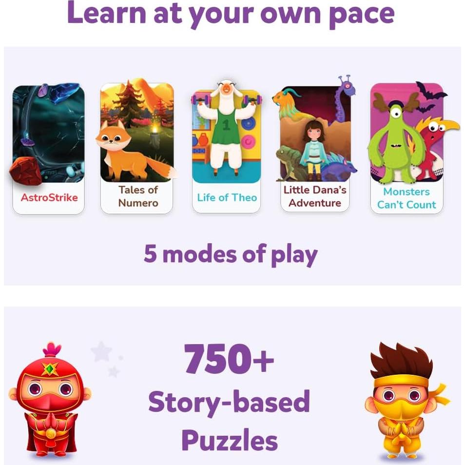 Juegos de Matemáticas Plugo Count Shifu - Juguete Educativo STEM