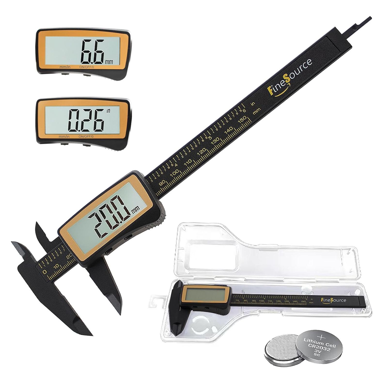 Calibrador Digital FineSource DP-KC 0-150mm Pantalla Grande