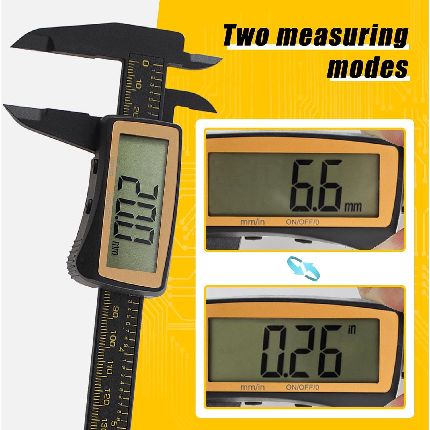 Calibrador Digital FineSource DP-KC 0-150mm Pantalla Grande
