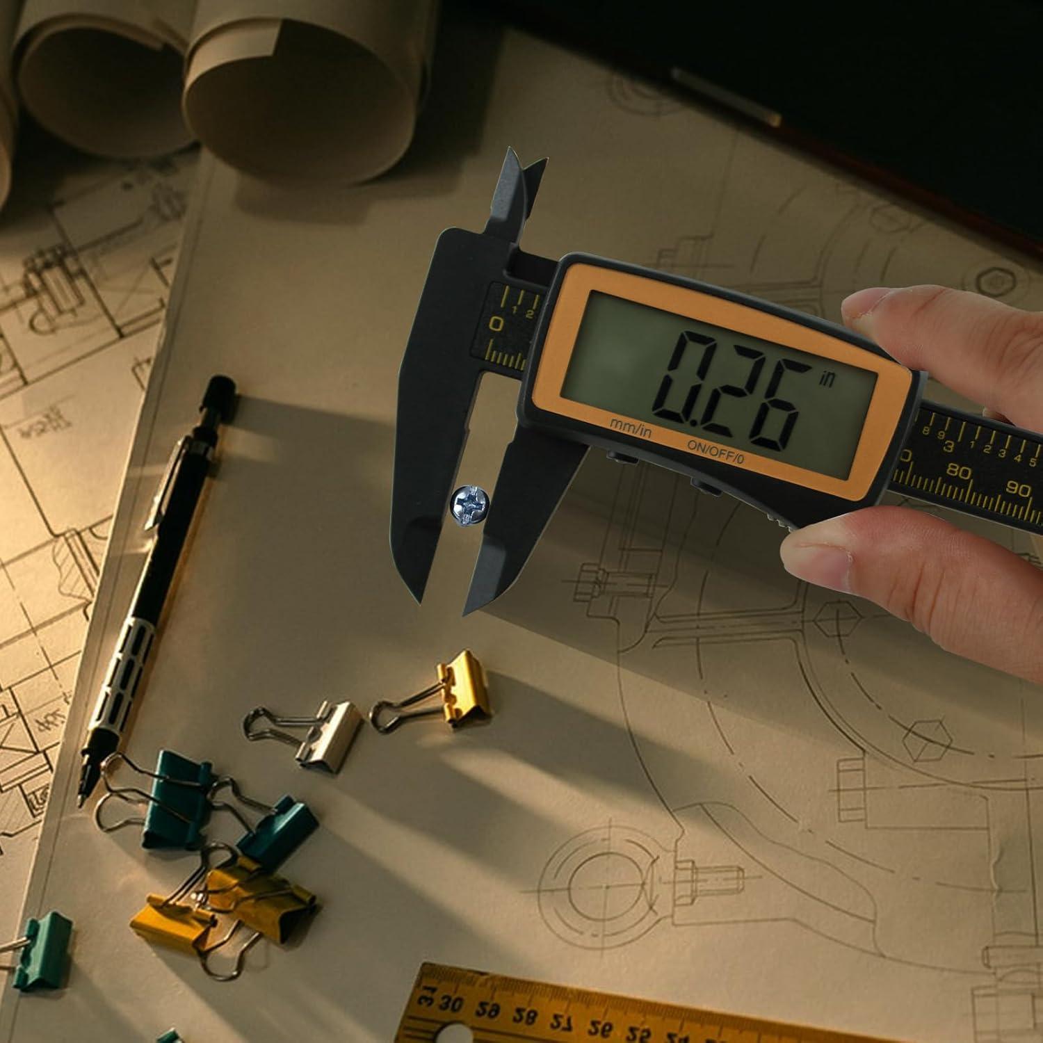 Calibrador Digital FineSource DP-KC 0-150mm Pantalla Grande