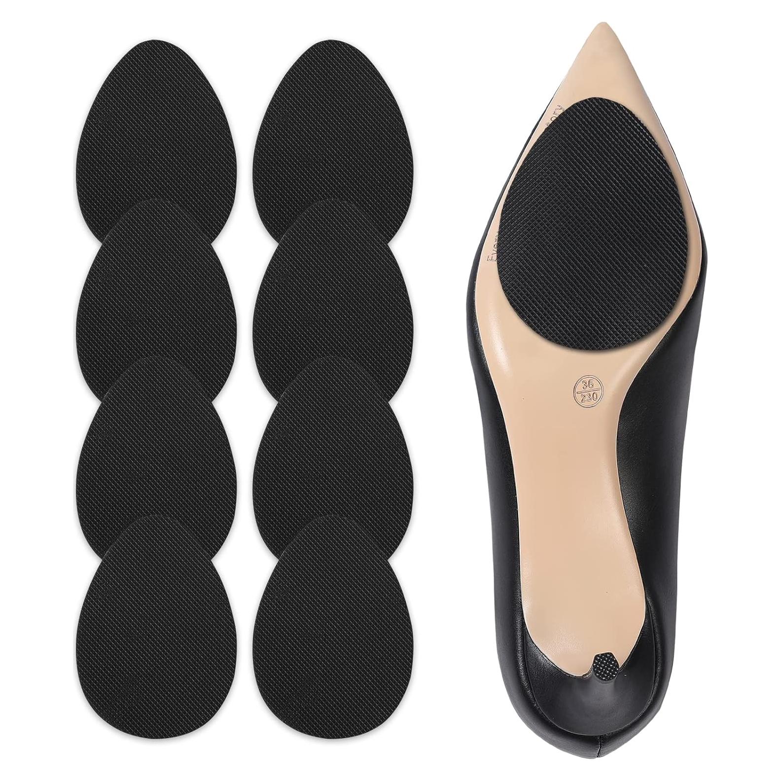 Protector de Suela Antideslizante Ashoesert - 4 Pares Negro