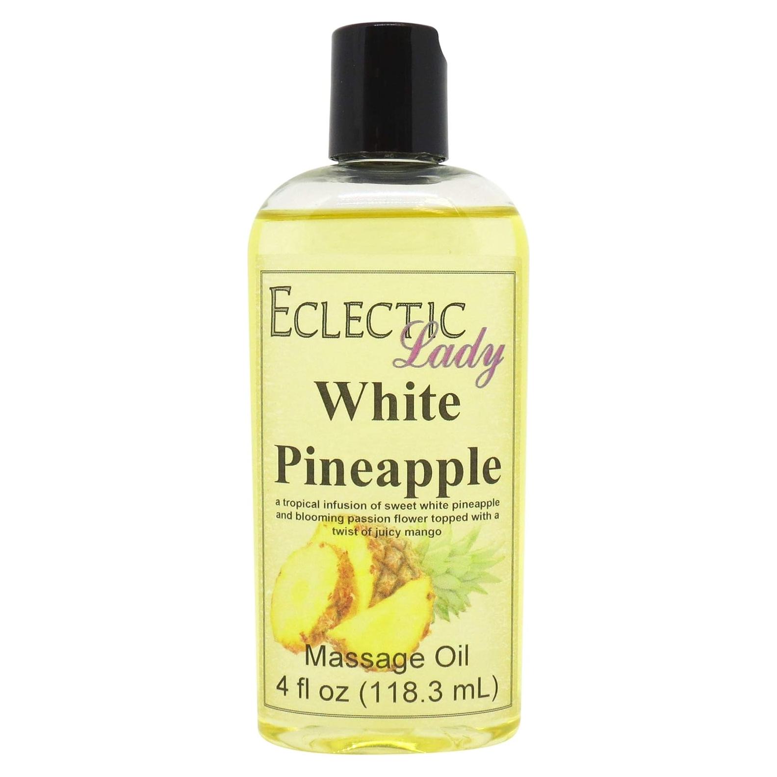Aceite de Masaje Eclectic Lady Piña Blanca 113 g Natural