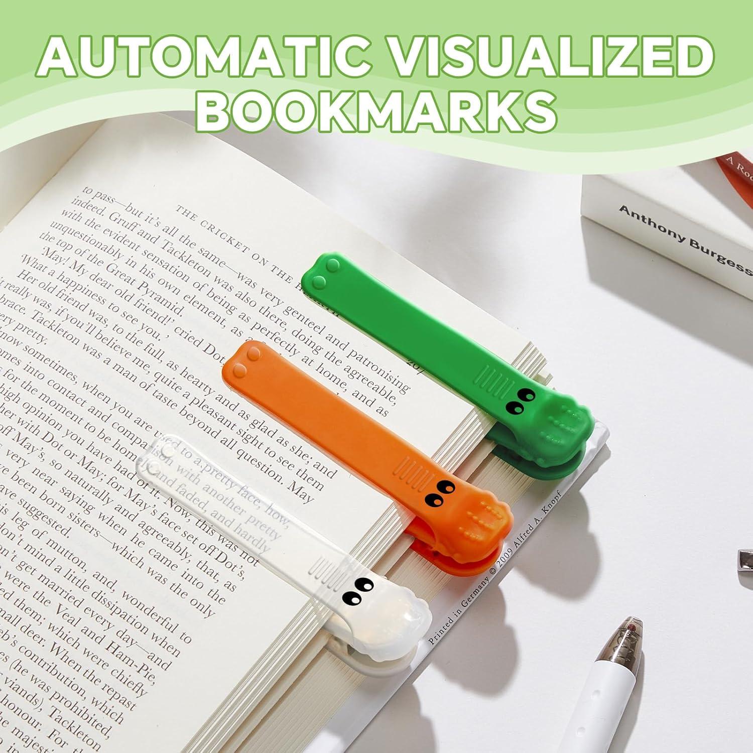 3 Marcadores Automáticos de Silicona ZZWS para Lectura