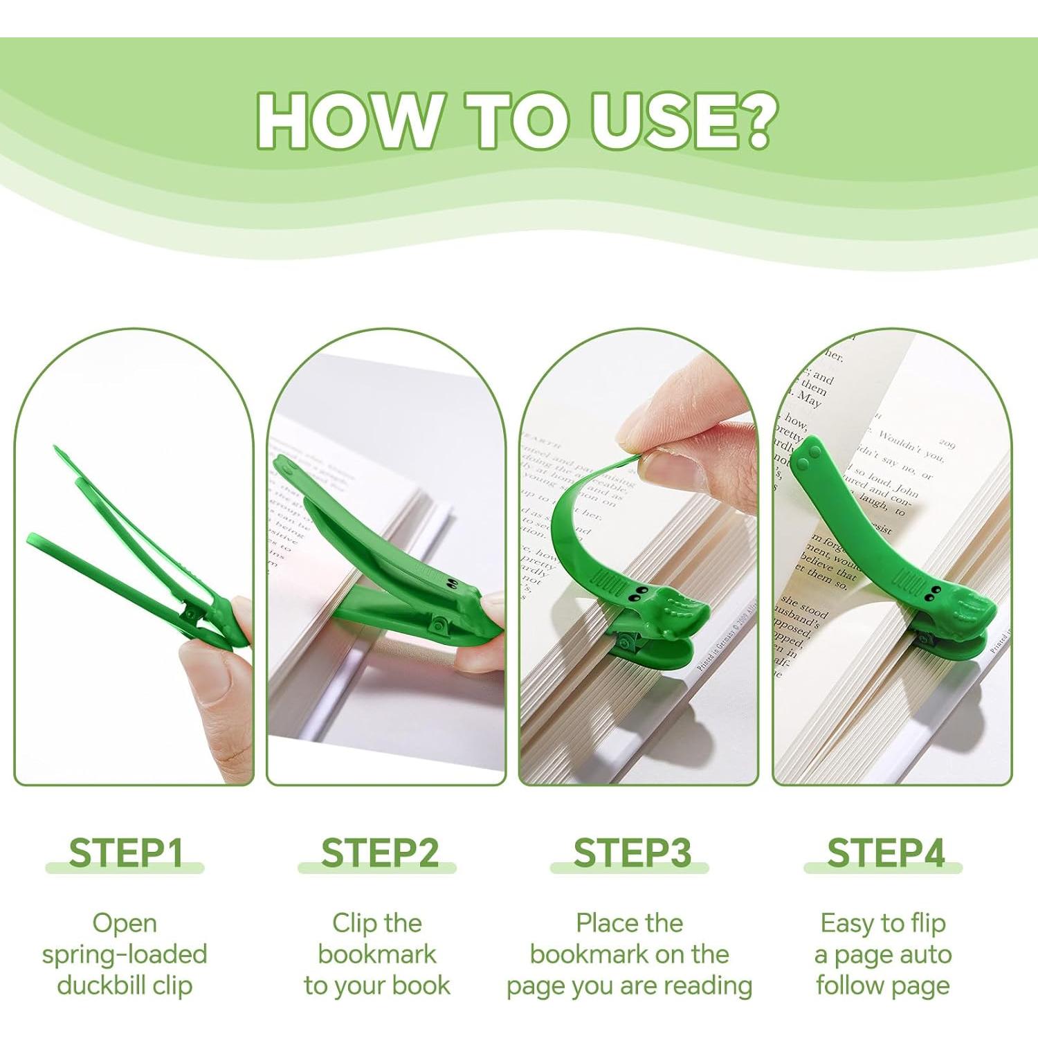 3 Marcadores Automáticos de Silicona ZZWS para Lectura