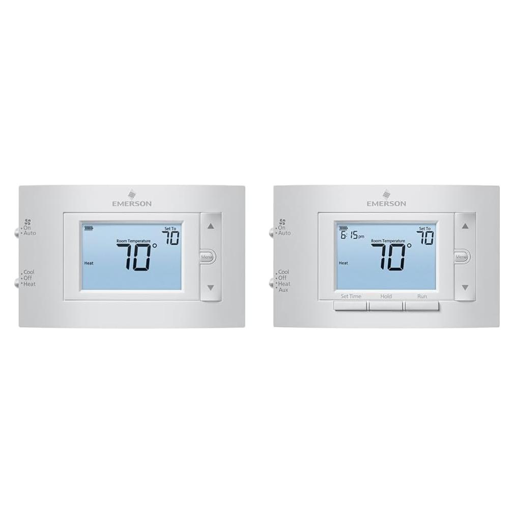 Paquete de Termostatos Emerson 1F83C-11NP y 1F83H-21PR